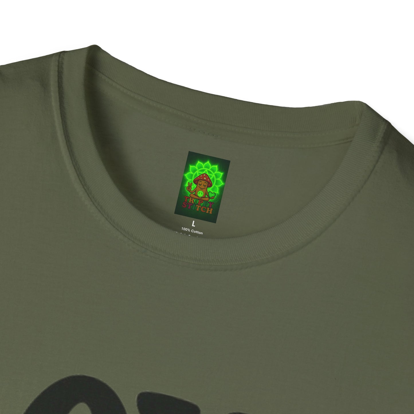 JEWELED LOVE & TRIPPY STITCH-Unisex T-Shirt for Fun & Casual Wear, Gift for Friends & Family, Birthday, Anniversaries