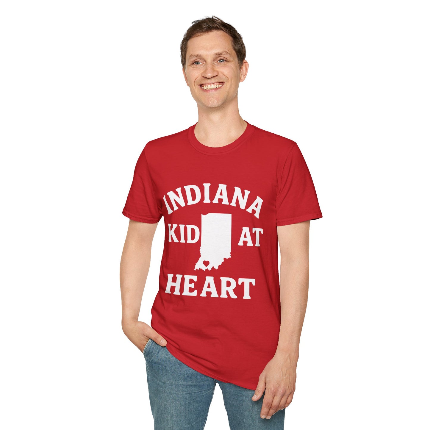 Indiana Kid at Heart Tee❤️Born and raised