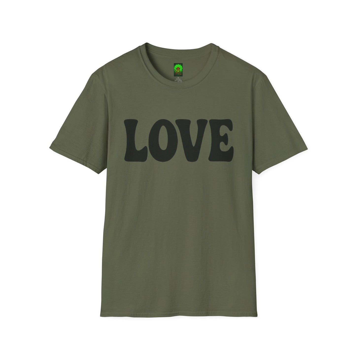JEWELED LOVE & TRIPPY STITCH-Unisex T-Shirt for Fun & Casual Wear, Gift for Friends & Family, Birthday, Anniversaries