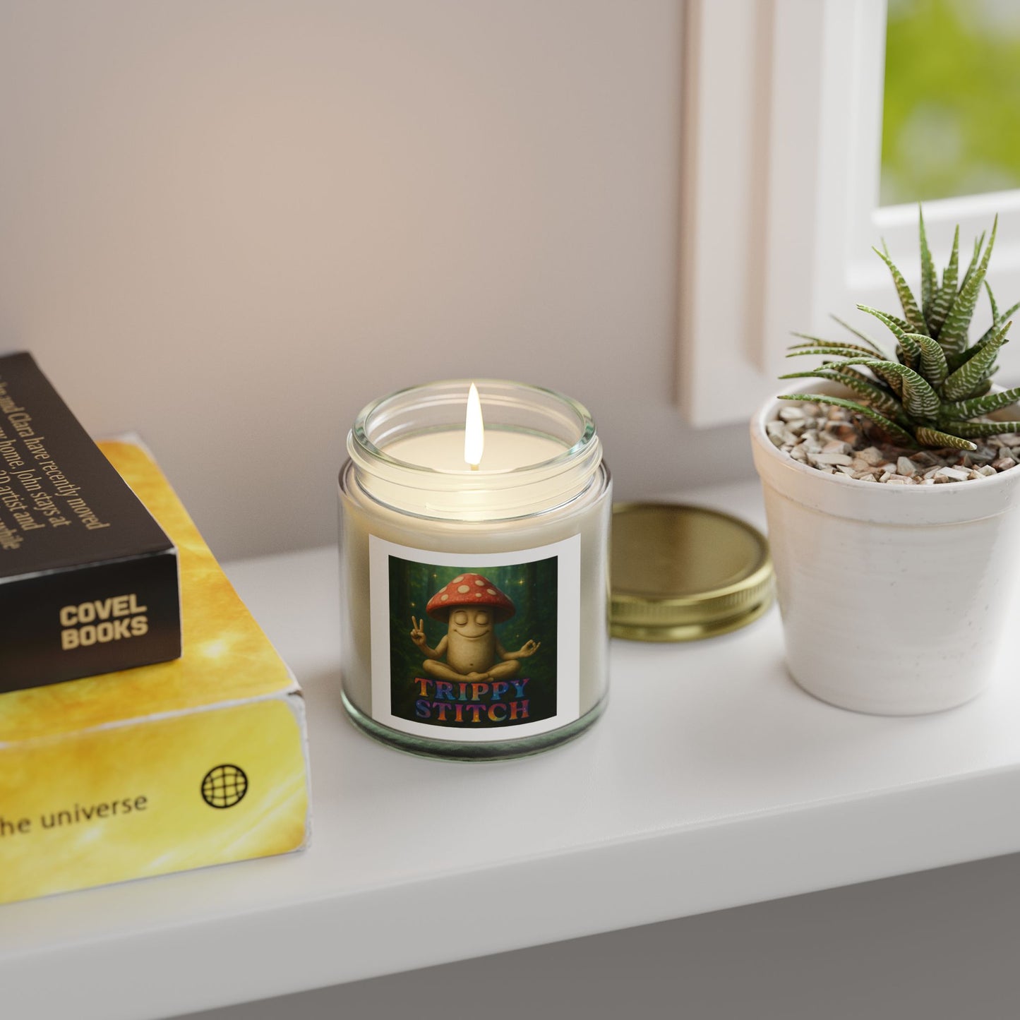 Mani the Mushroom-Whimsical Scented Candle