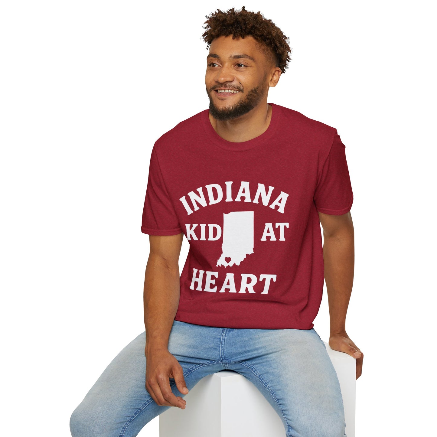 Indiana Kid at Heart Tee❤️Born and raised