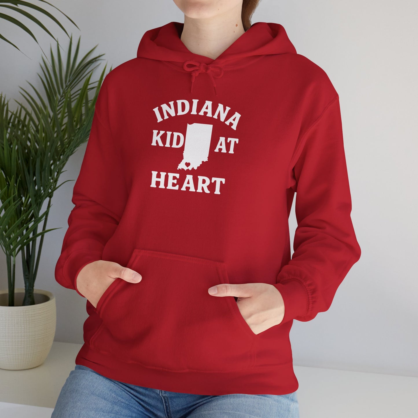 Indiana Kid at Heart Hoodie ❤️Born and raised
