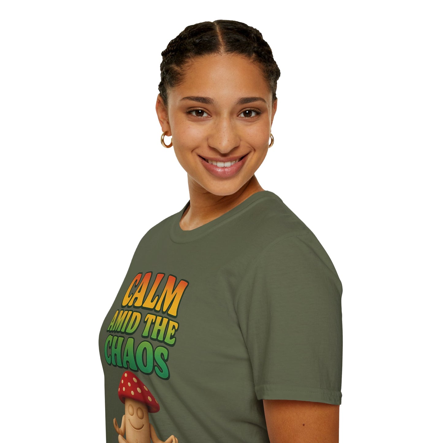 Calm Amid the Chaos Shirt, Stay Vigilant, Positive Vibes Clothing