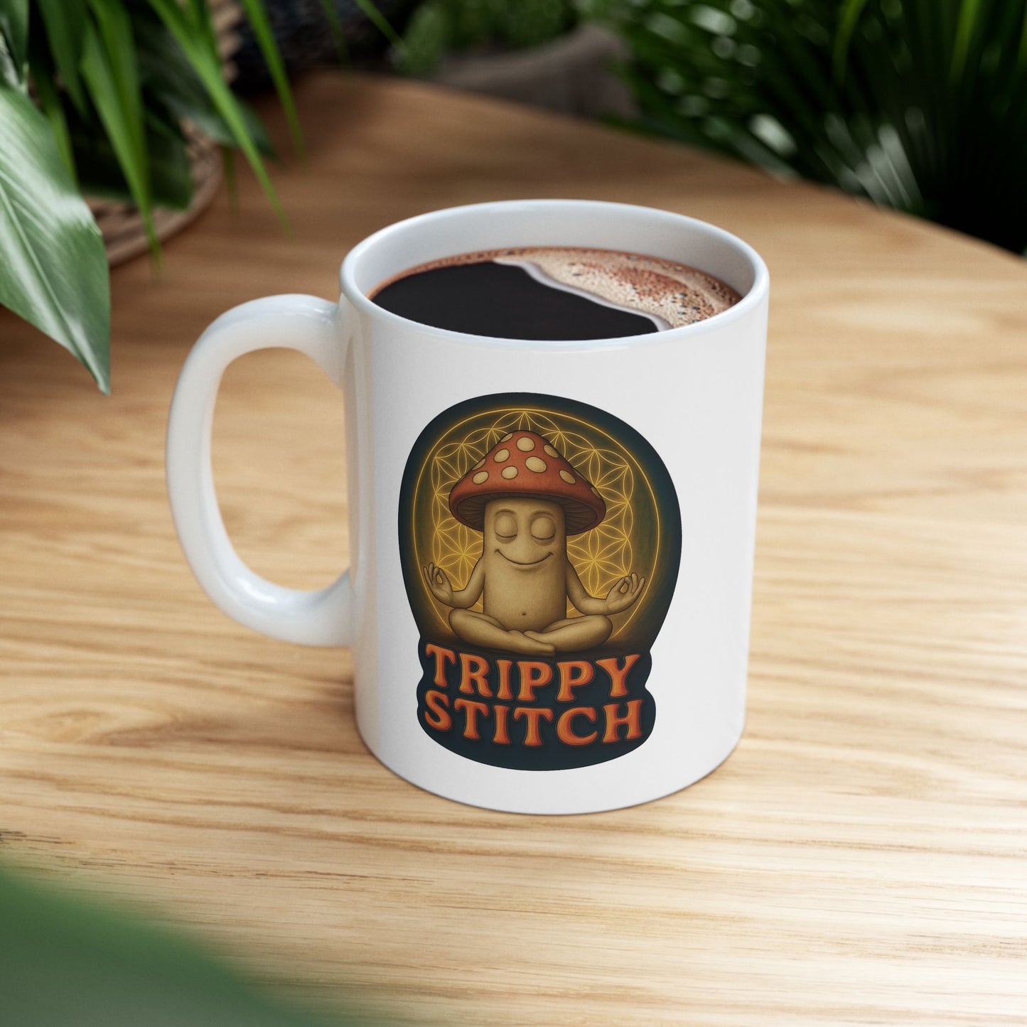 Mani the Mushroom coffee mug π