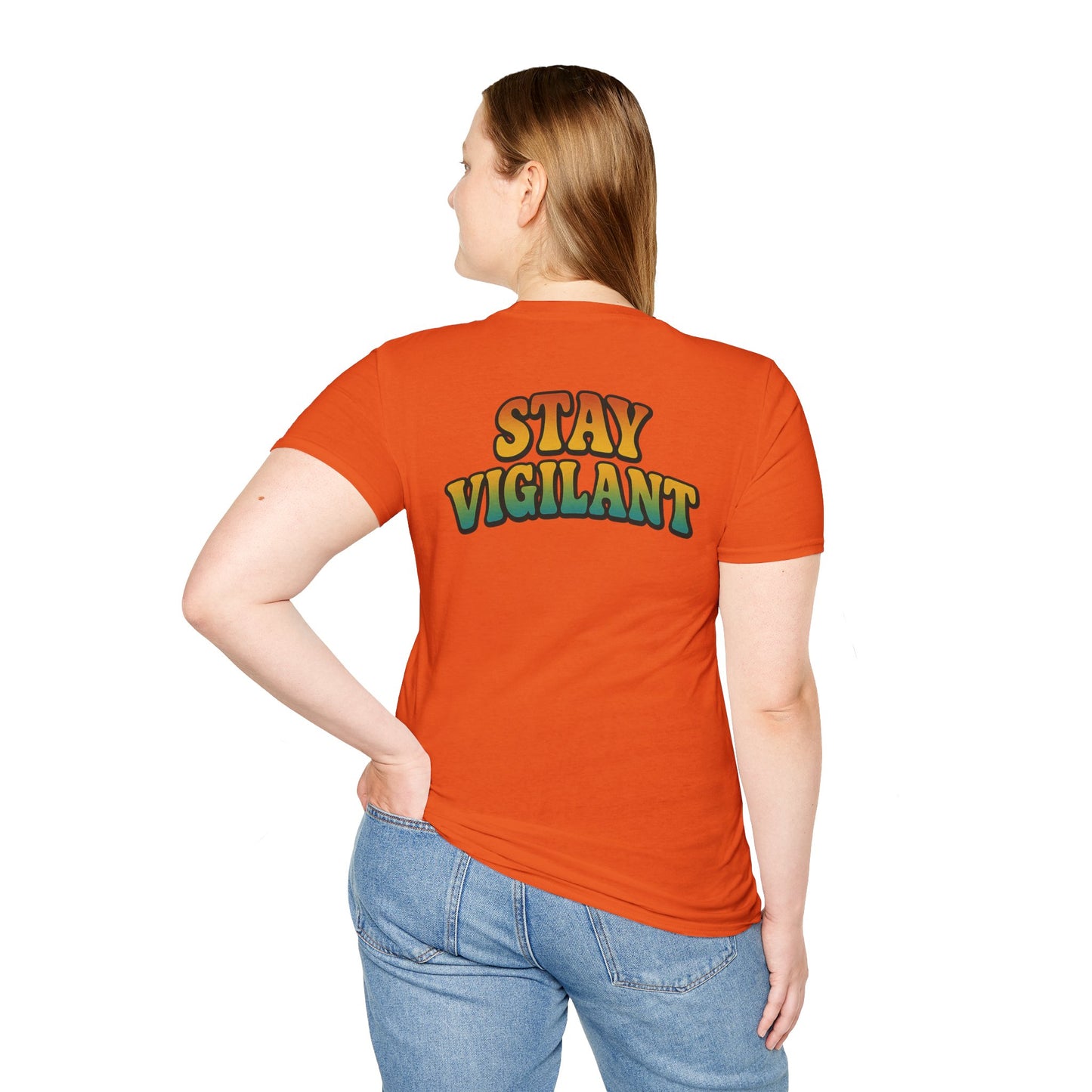 Calm Amid the Chaos Shirt, Stay Vigilant, Positive Vibes Clothing
