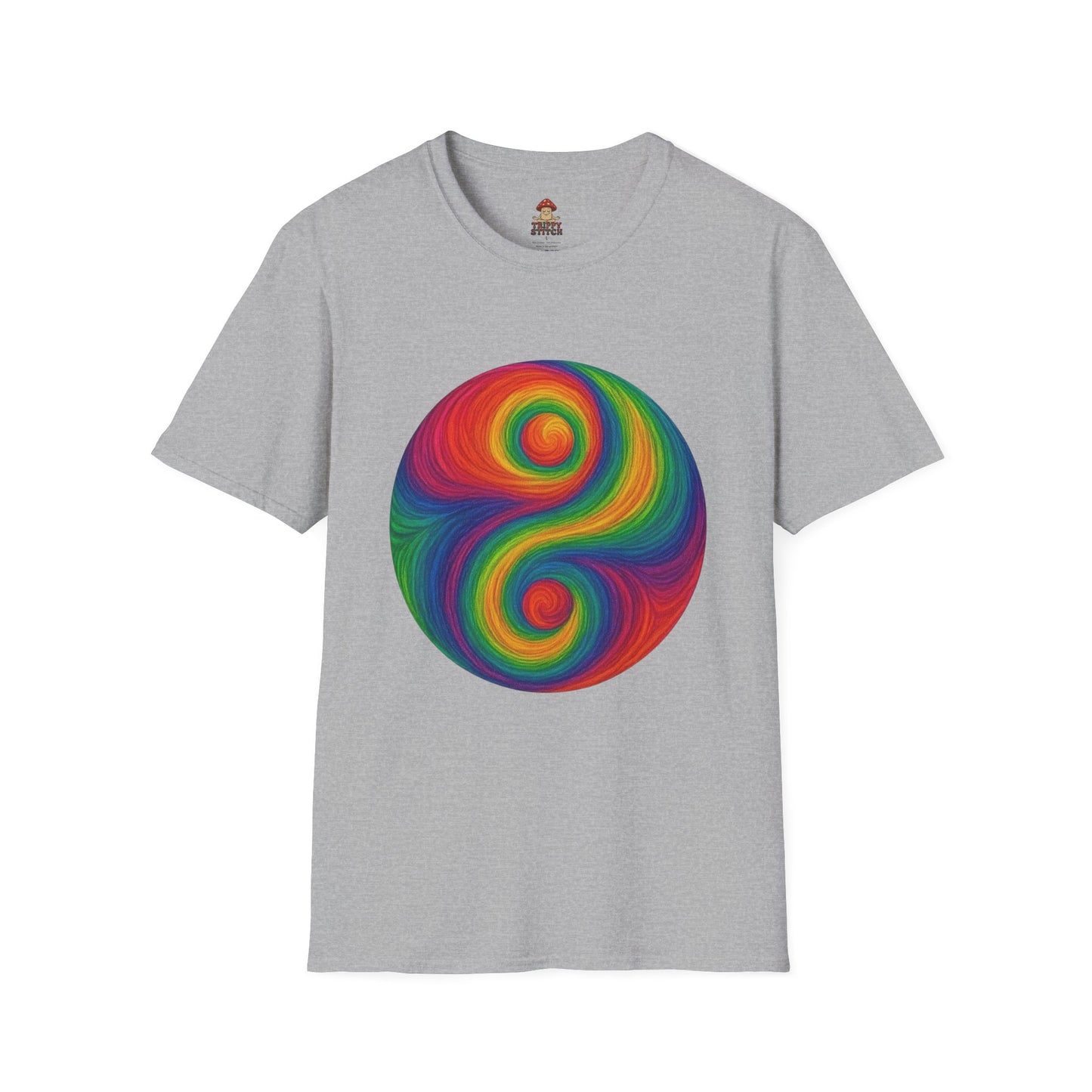 Trippy Stitch Yin Yang T-Shirt ☯️