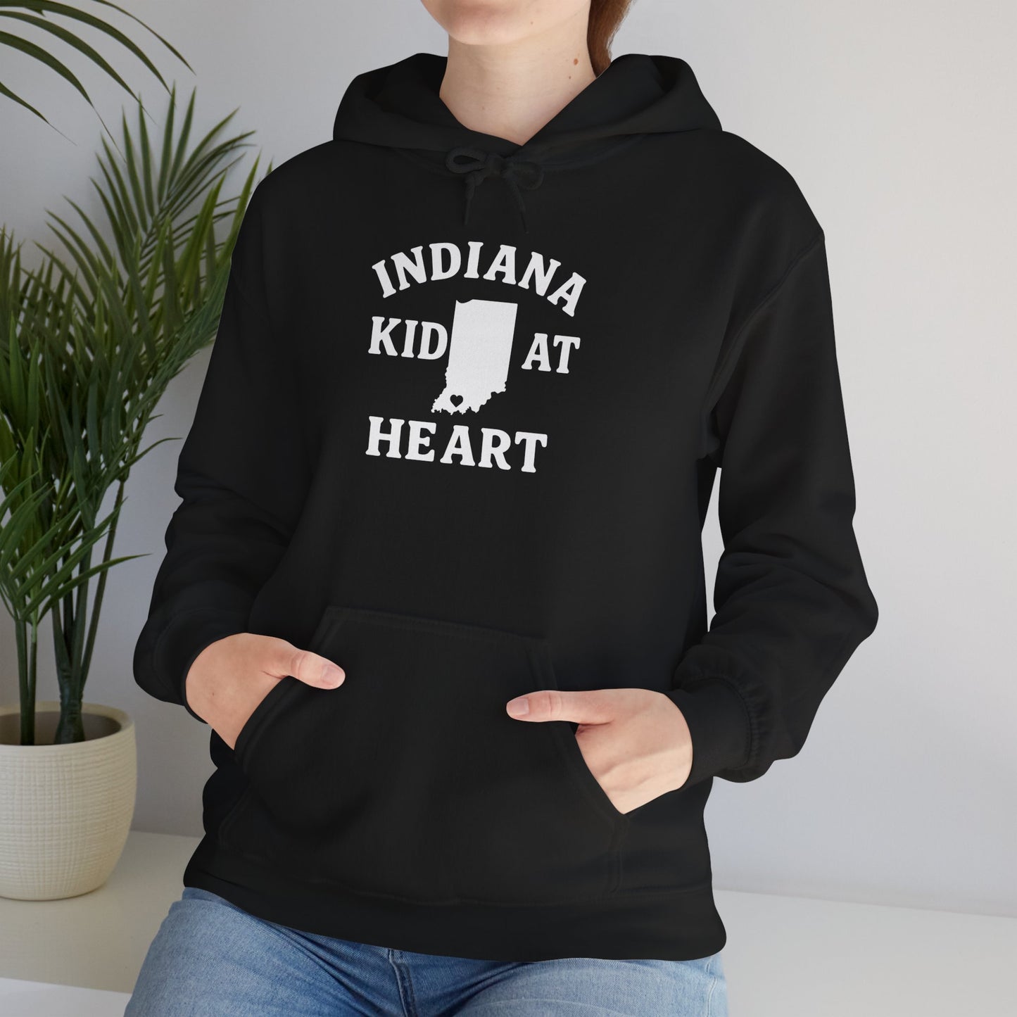 Indiana Kid at Heart Hoodie ❤️Born and raised