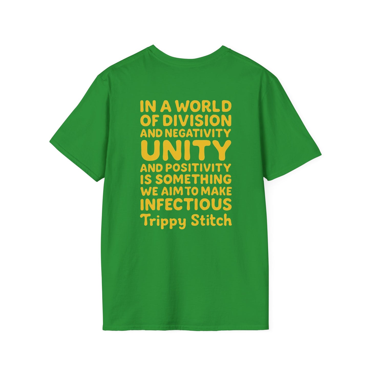 LOVE & UNITY T-shirt always lead with love 💚