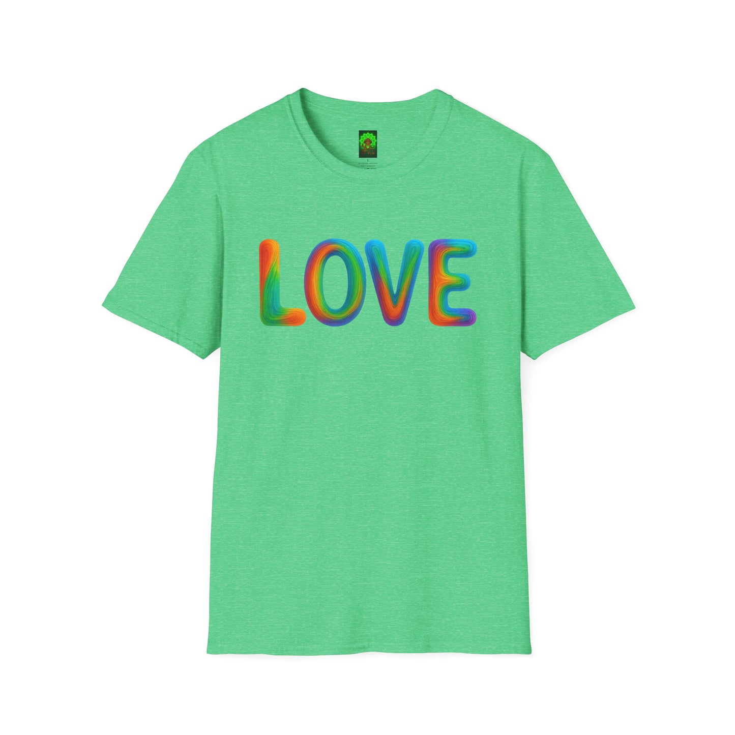 JEWELED LOVE & TRIPPY STITCH-Unisex T-Shirt for Fun & Casual Wear, Gift for Friends & Family, Birthday, Anniversaries