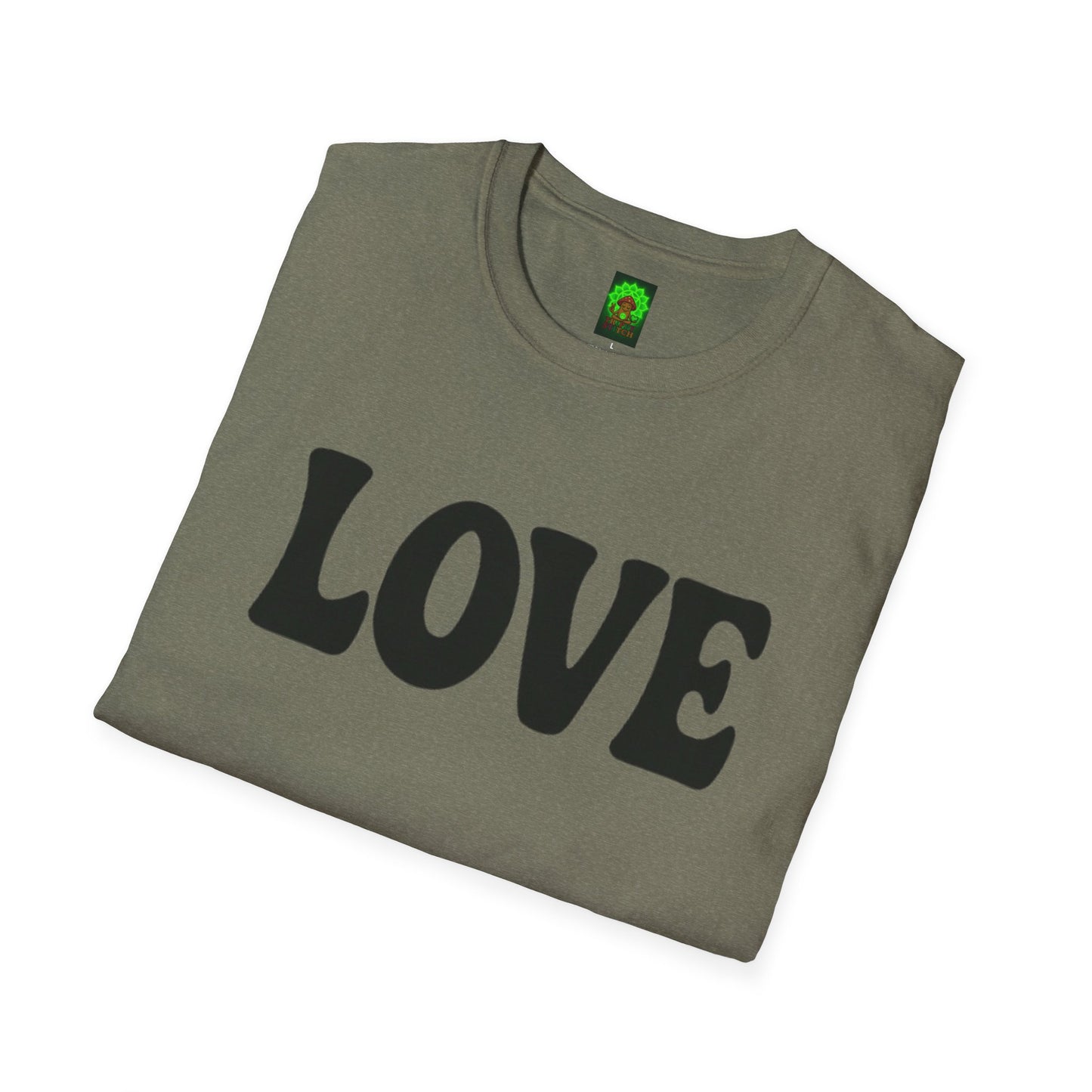 JEWELED LOVE & TRIPPY STITCH-Unisex T-Shirt for Fun & Casual Wear, Gift for Friends & Family, Birthday, Anniversaries