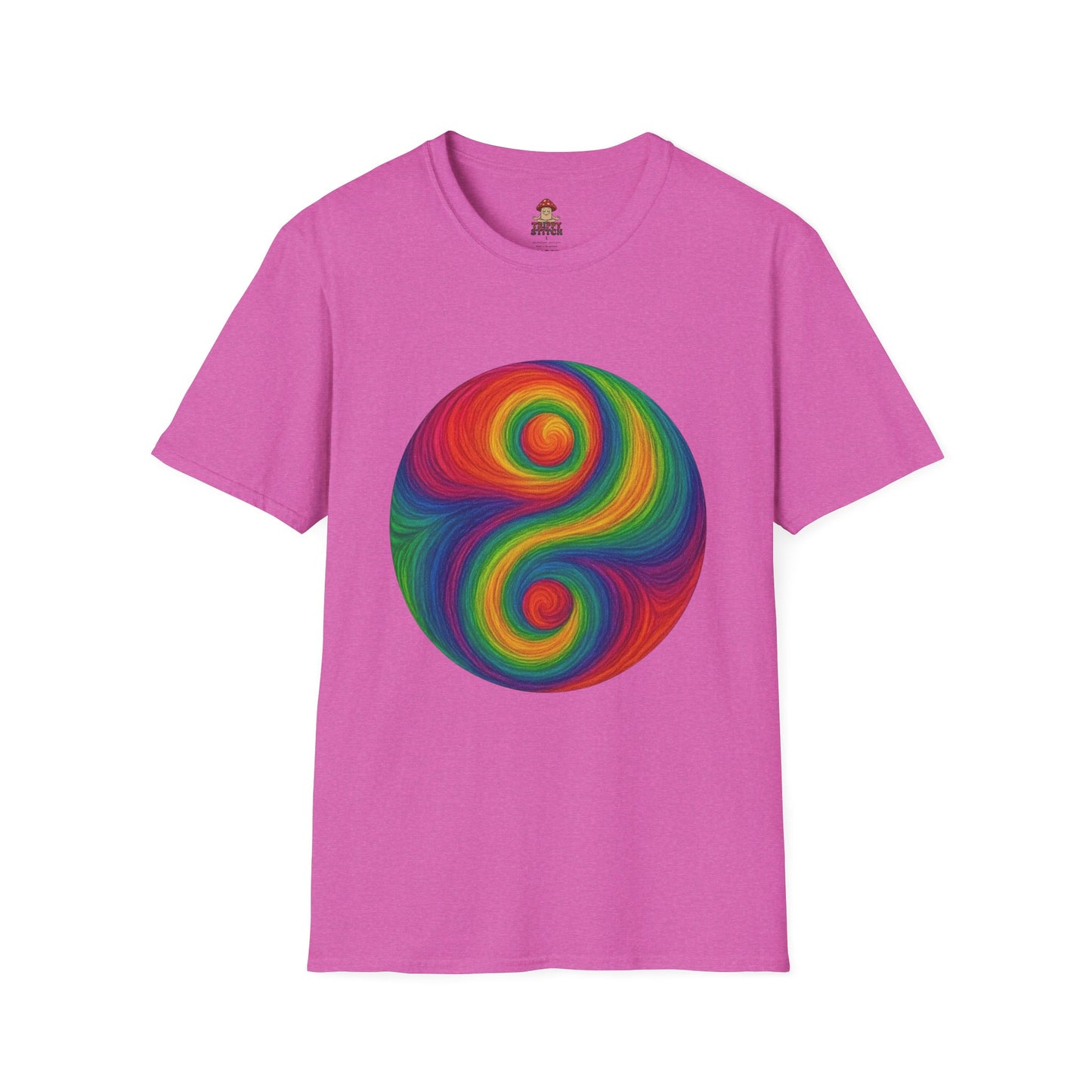 Trippy Stitch Yin Yang T-Shirt ☯️