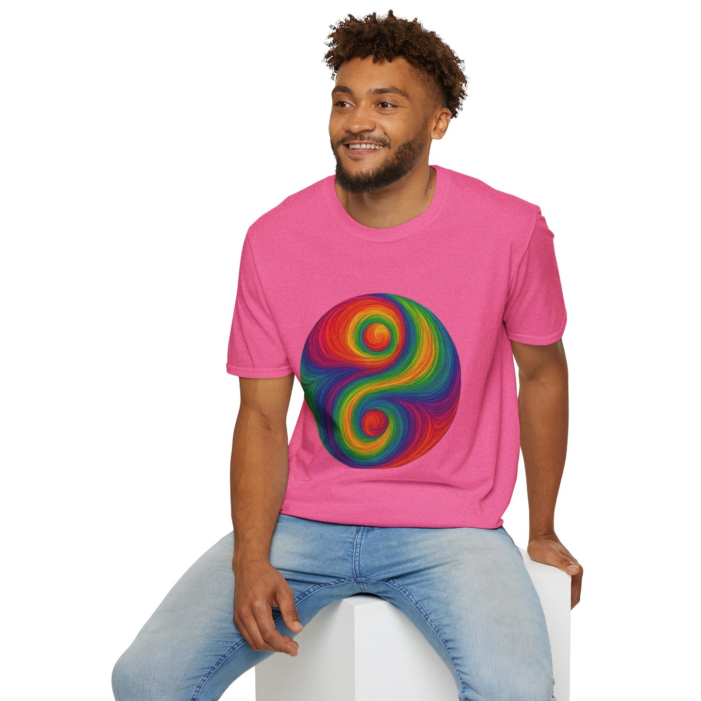 Trippy Stitch Yin Yang T-Shirt ☯️