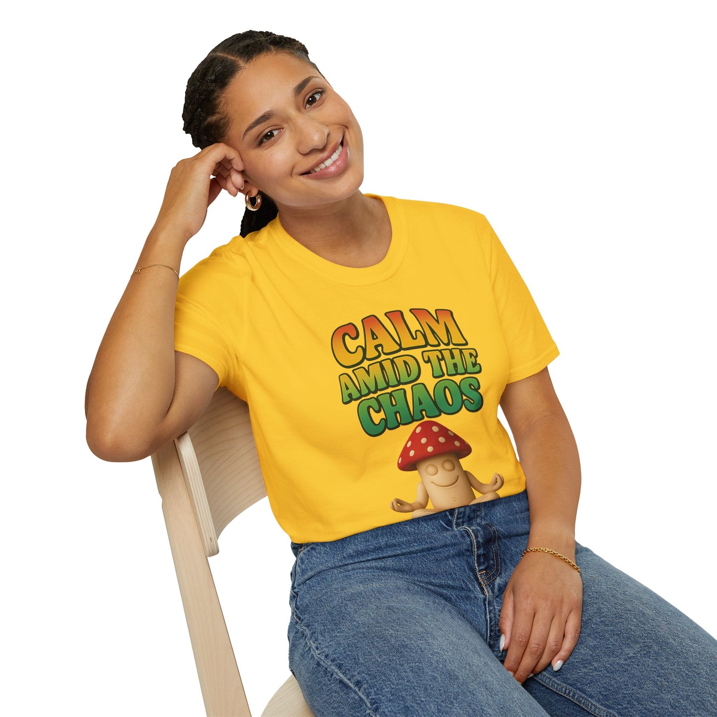 Calm Amid the Chaos Shirt, Stay Vigilant, Positive Vibes Clothing