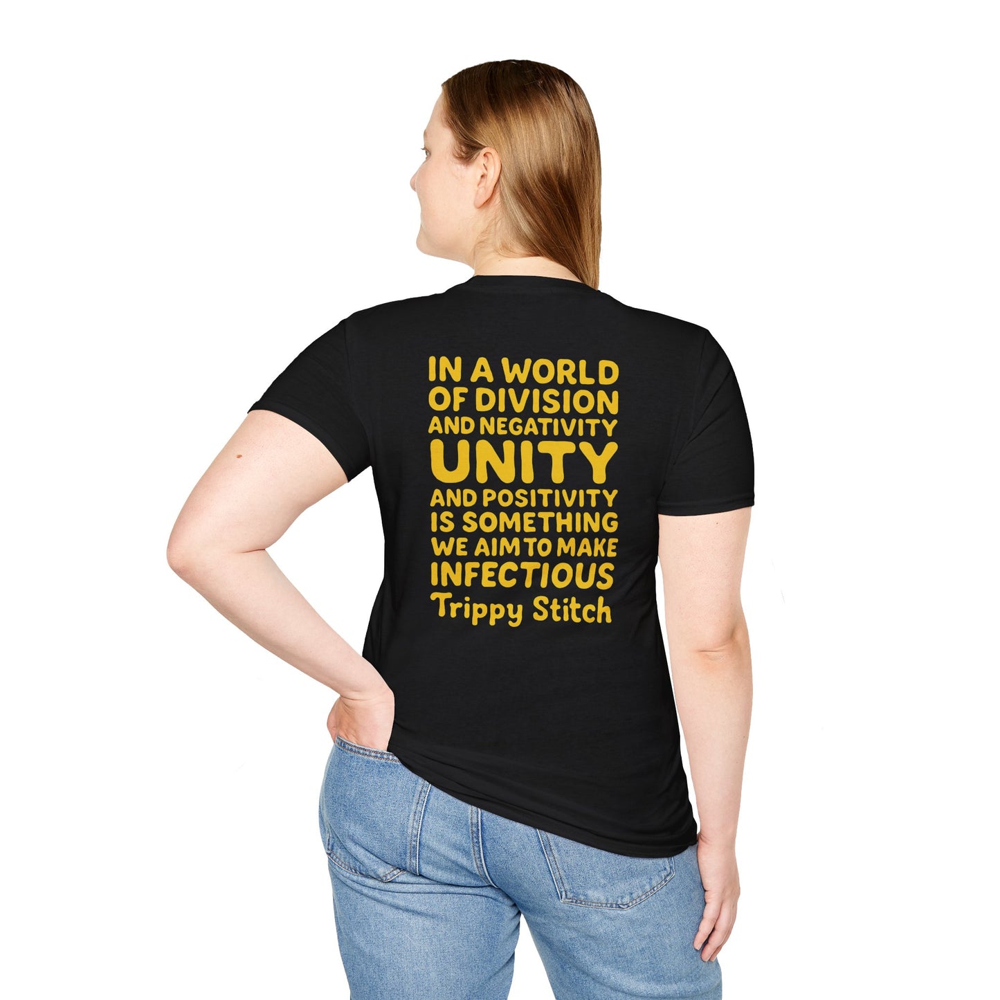 LOVE & UNITY T-shirt always lead with love 💚