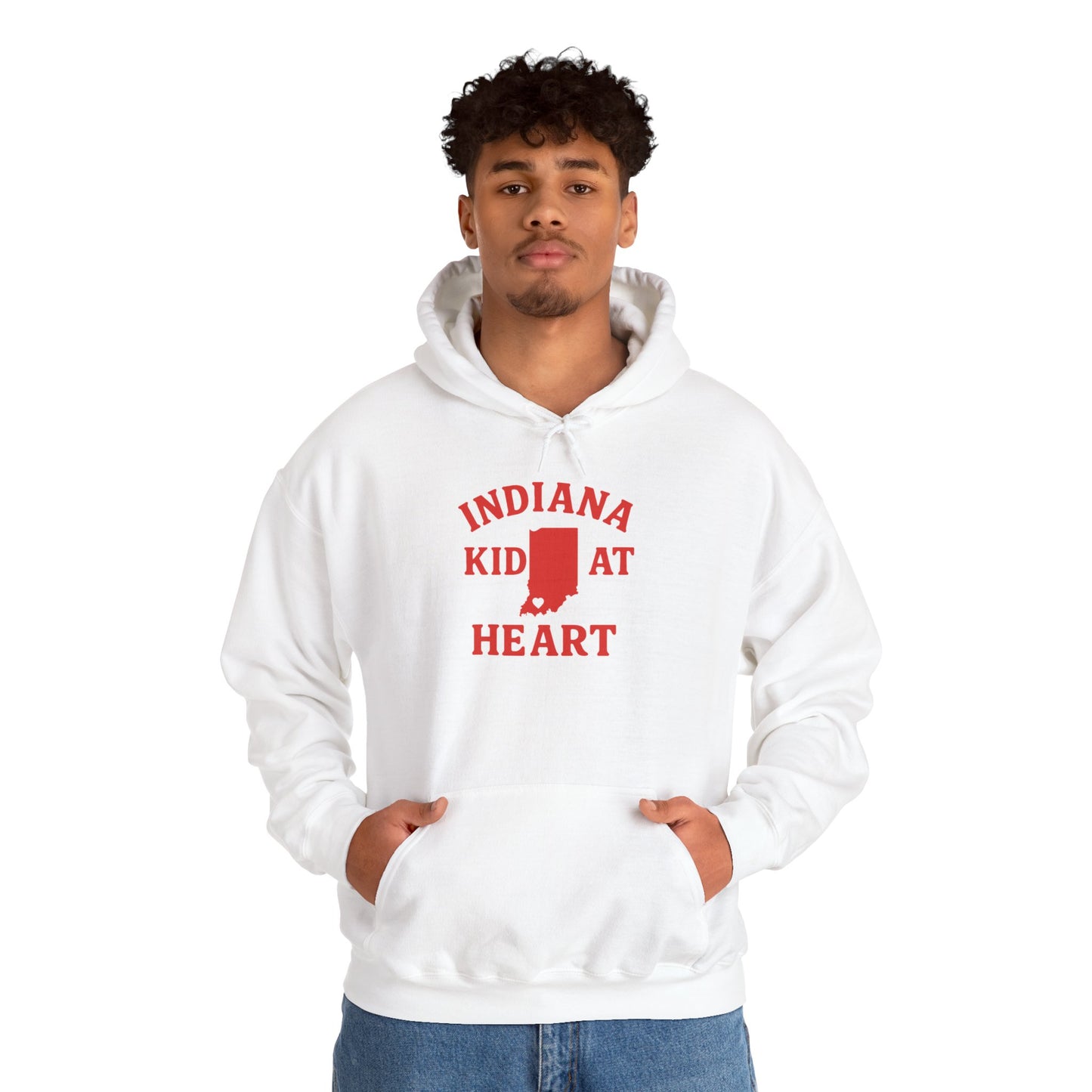 Indiana Kid at Heart Hoodie ❤️Born and raised