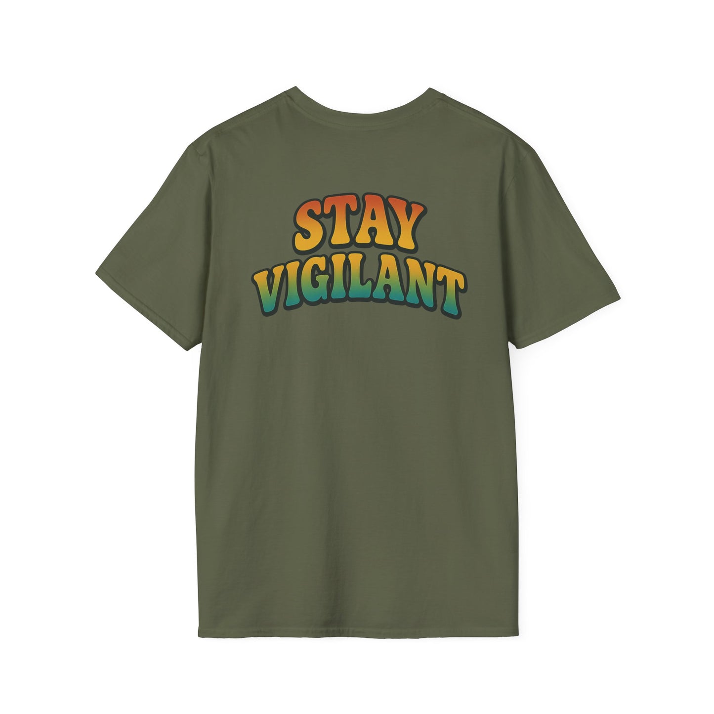 Calm Amid the Chaos Shirt, Stay Vigilant, Positive Vibes Clothing