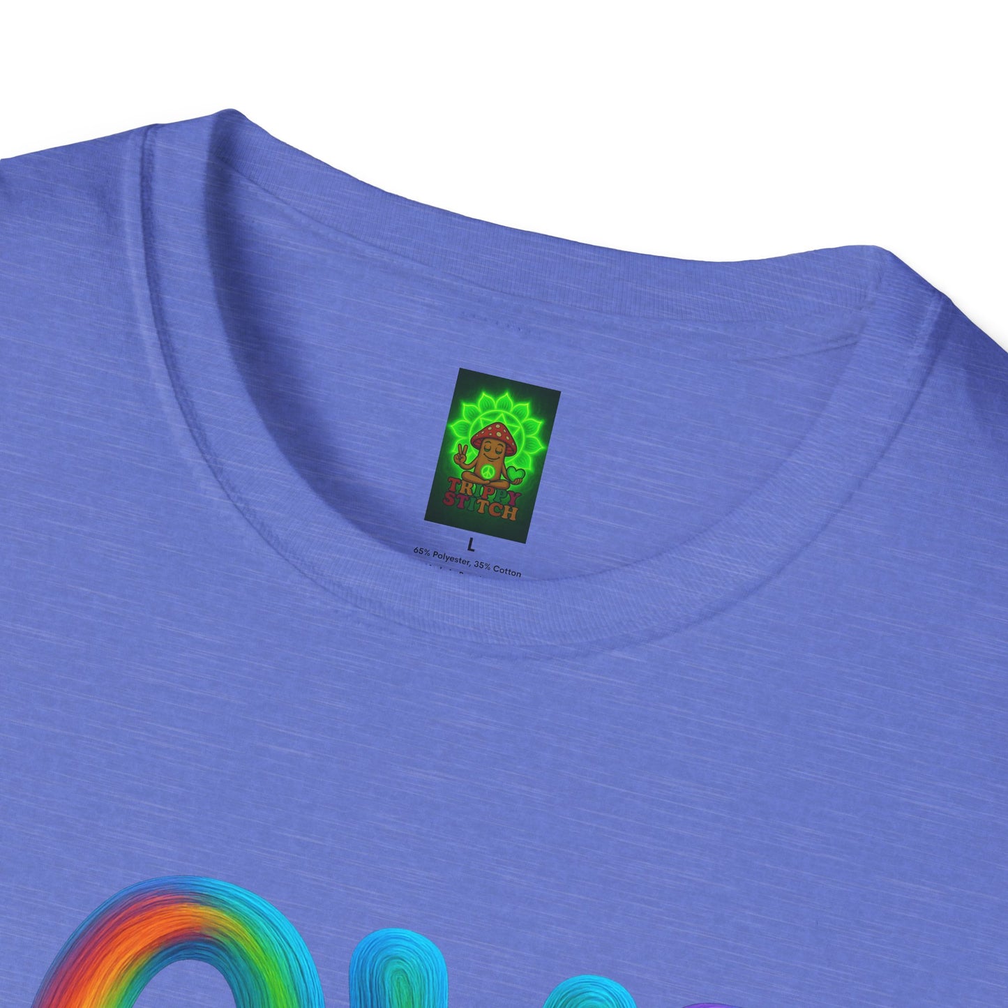 JEWELED LOVE & TRIPPY STITCH-Unisex T-Shirt for Fun & Casual Wear, Gift for Friends & Family, Birthday, Anniversaries