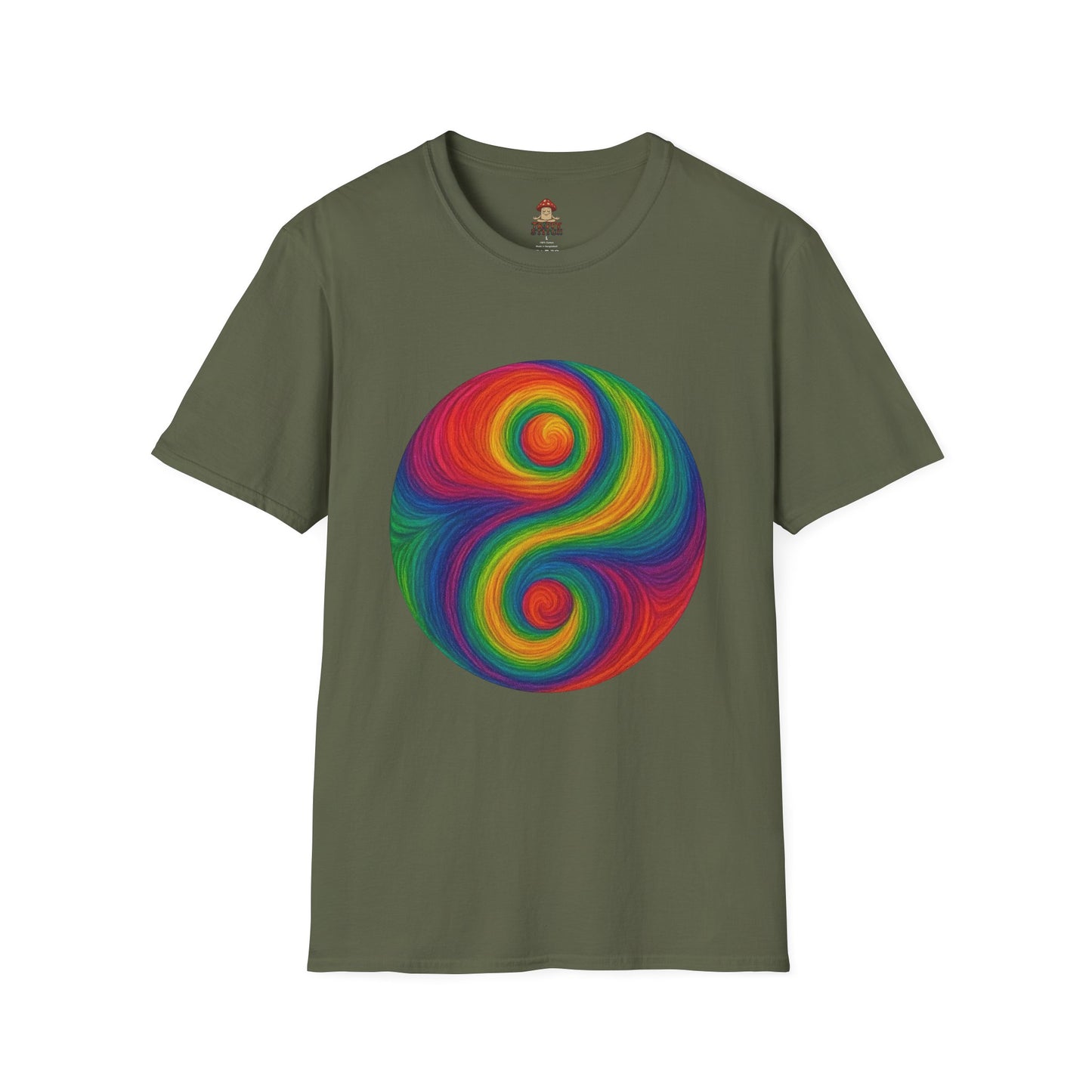 Trippy Stitch Yin Yang T-Shirt ☯️