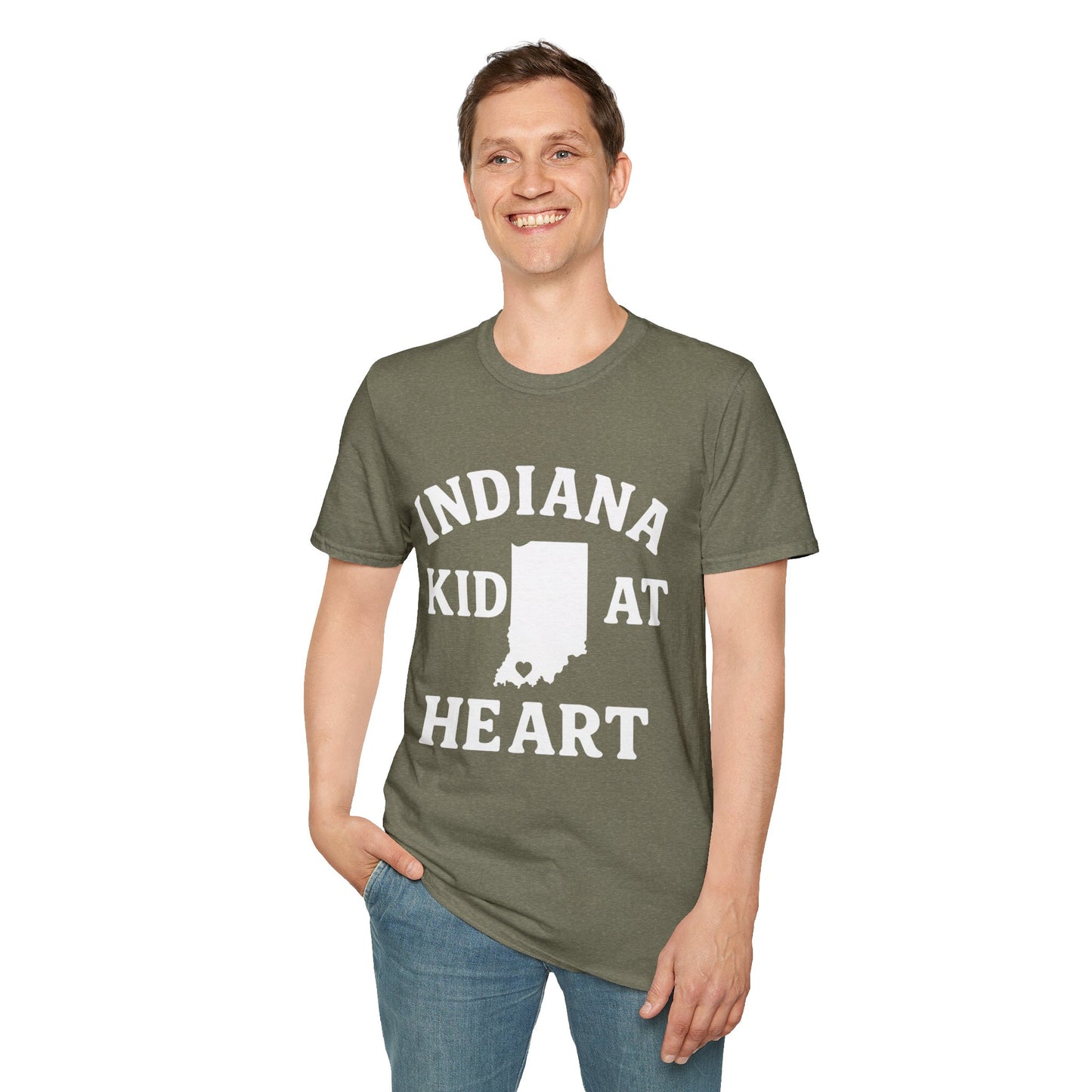Indiana Kid at Heart Tee❤️Born and raised