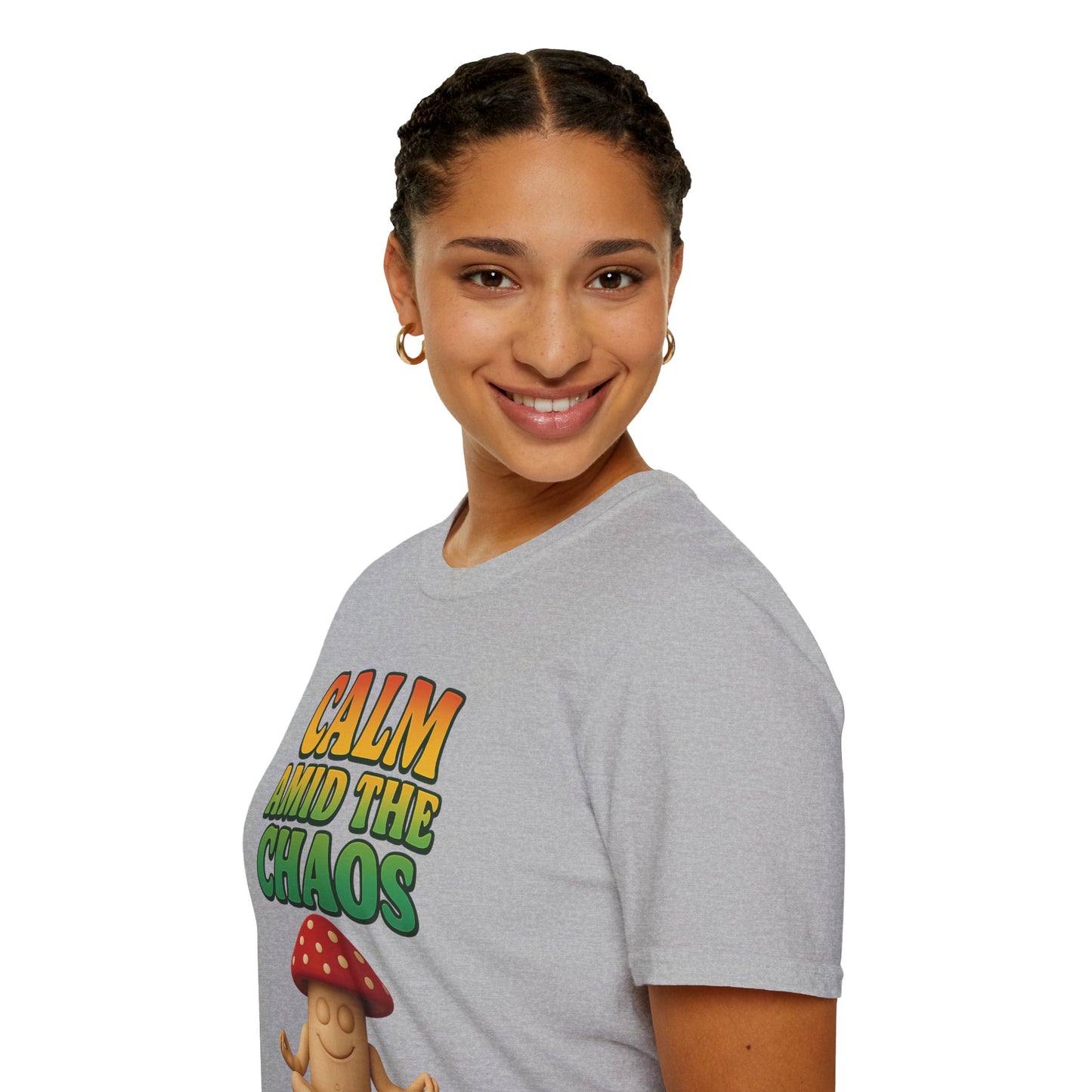 Calm Amid the Chaos Shirt, Stay Vigilant, Positive Vibes Clothing