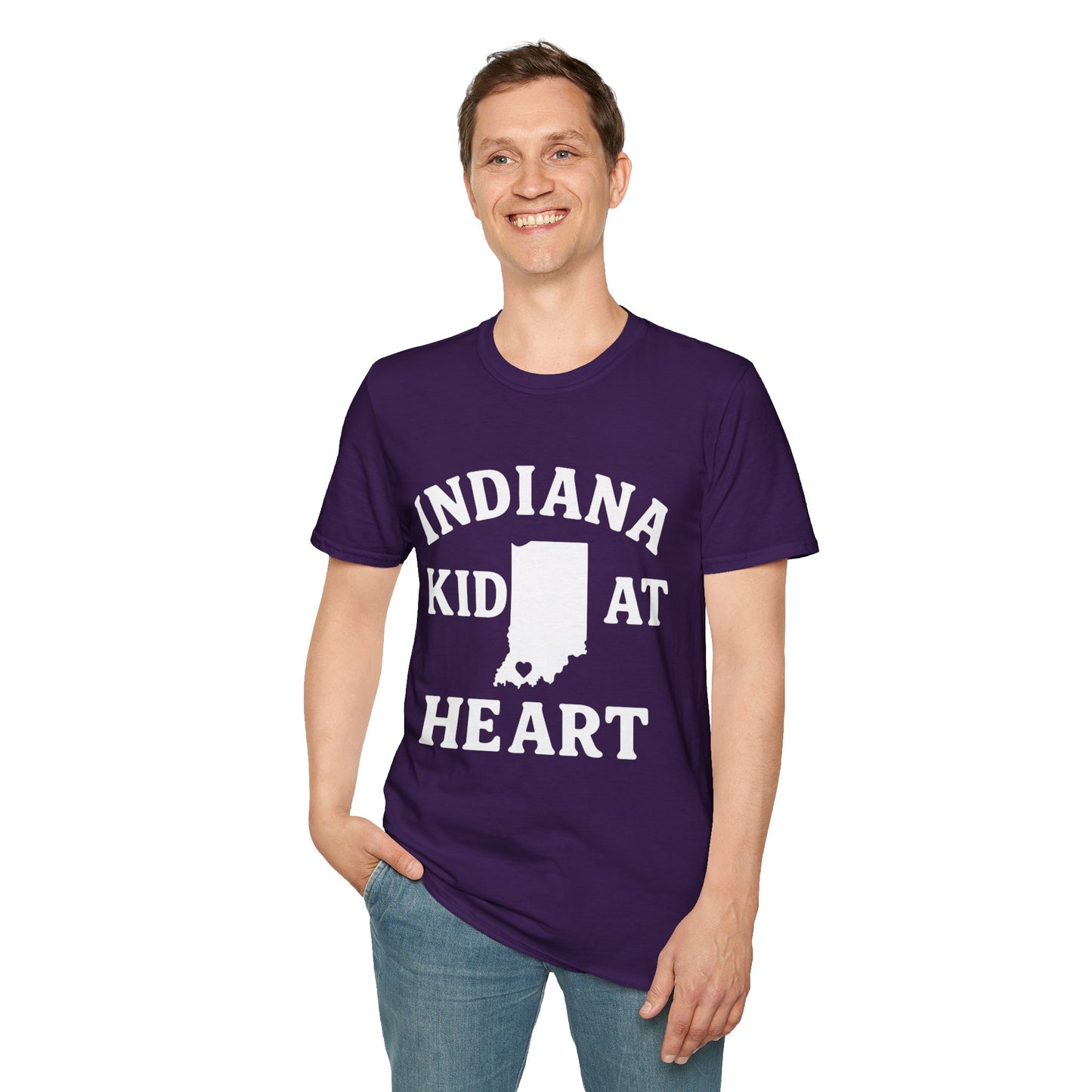 Indiana Kid at Heart Tee❤️Born and raised