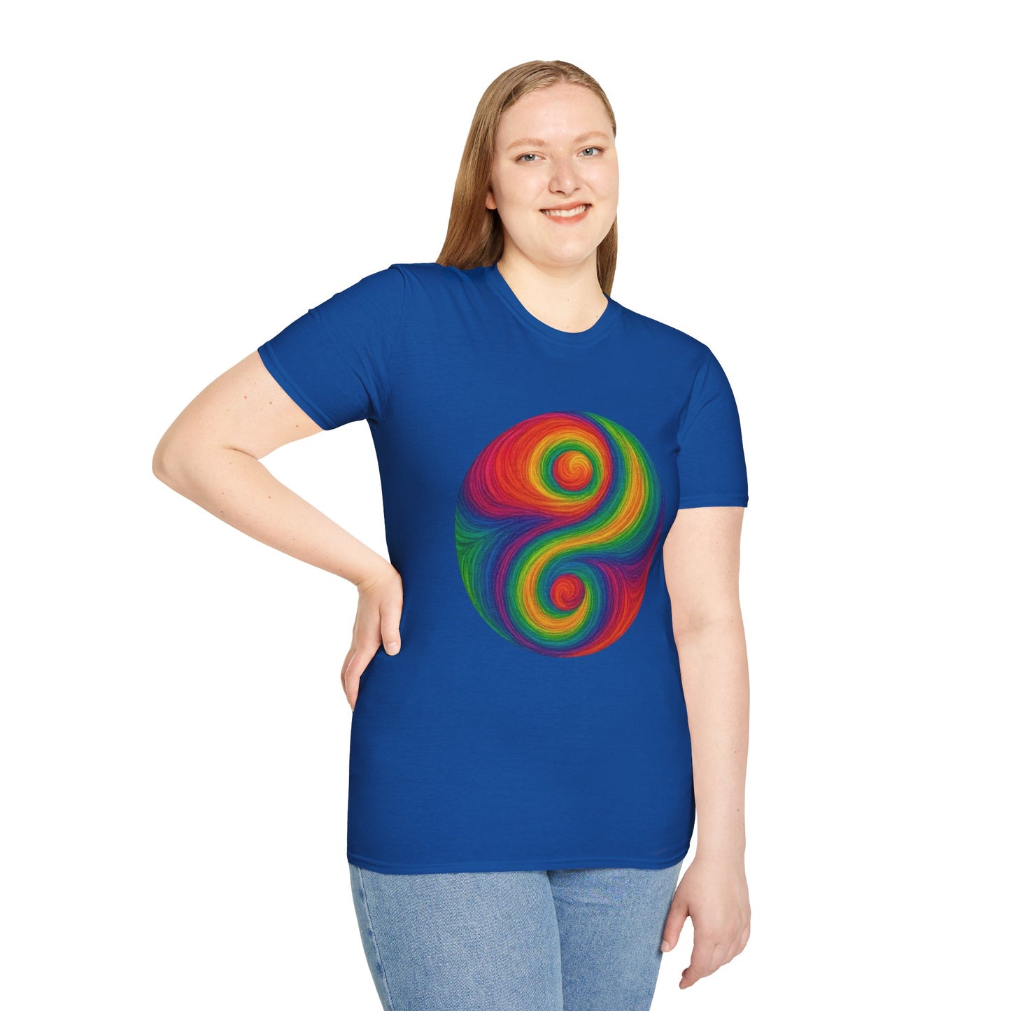 Trippy Stitch Yin Yang T-Shirt ☯️
