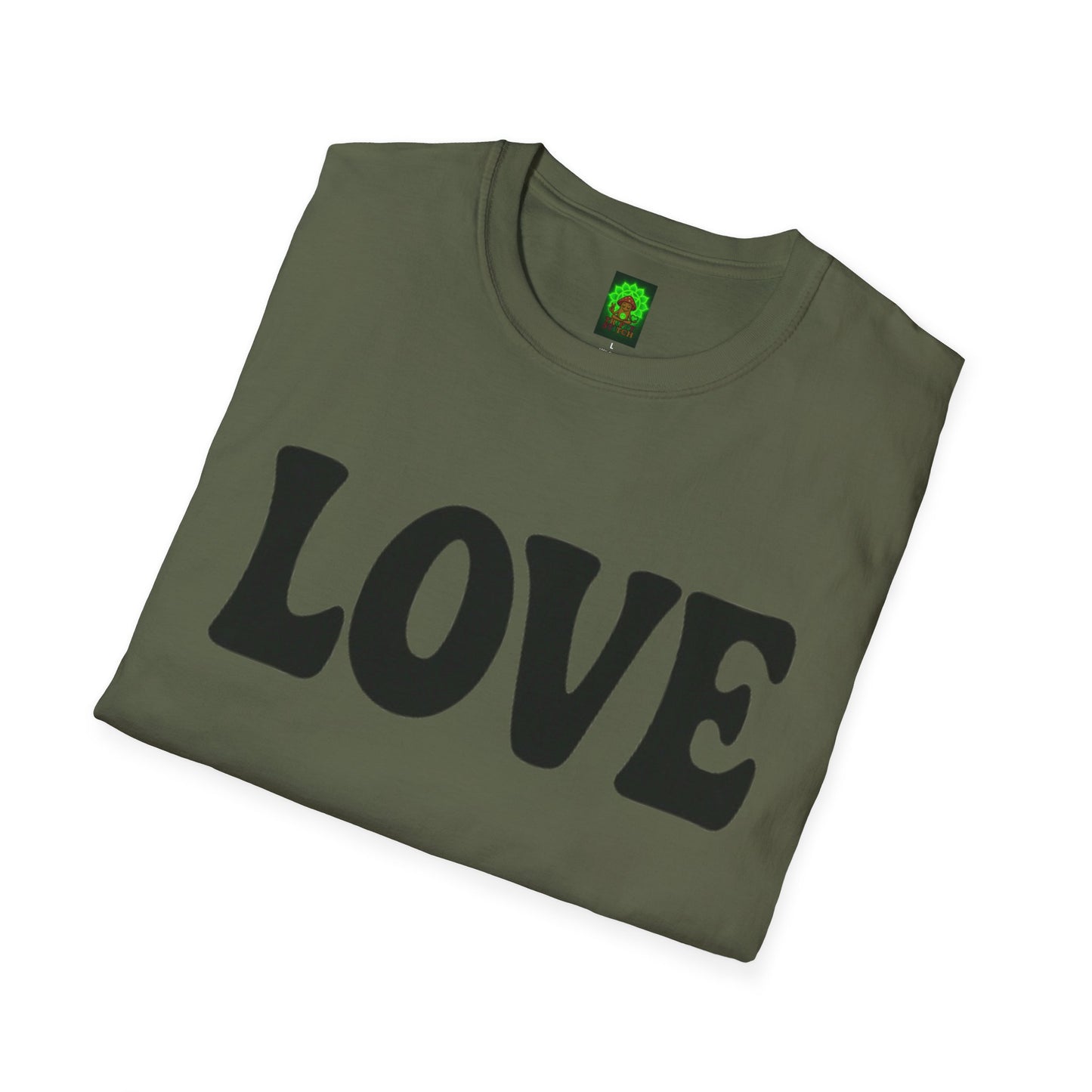 JEWELED LOVE & TRIPPY STITCH-Unisex T-Shirt for Fun & Casual Wear, Gift for Friends & Family, Birthday, Anniversaries