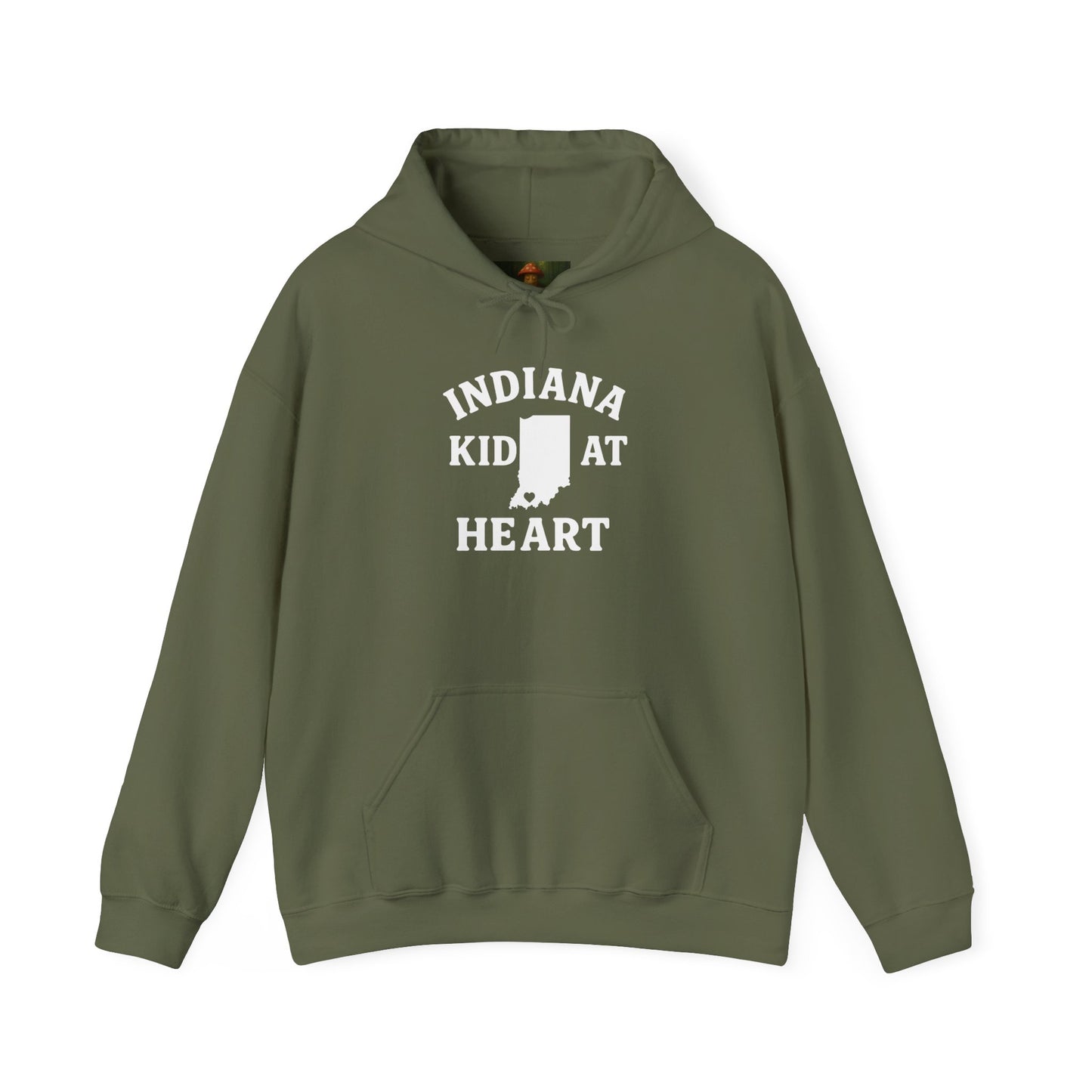 Indiana Kid at Heart Hoodie ❤️Born and raised