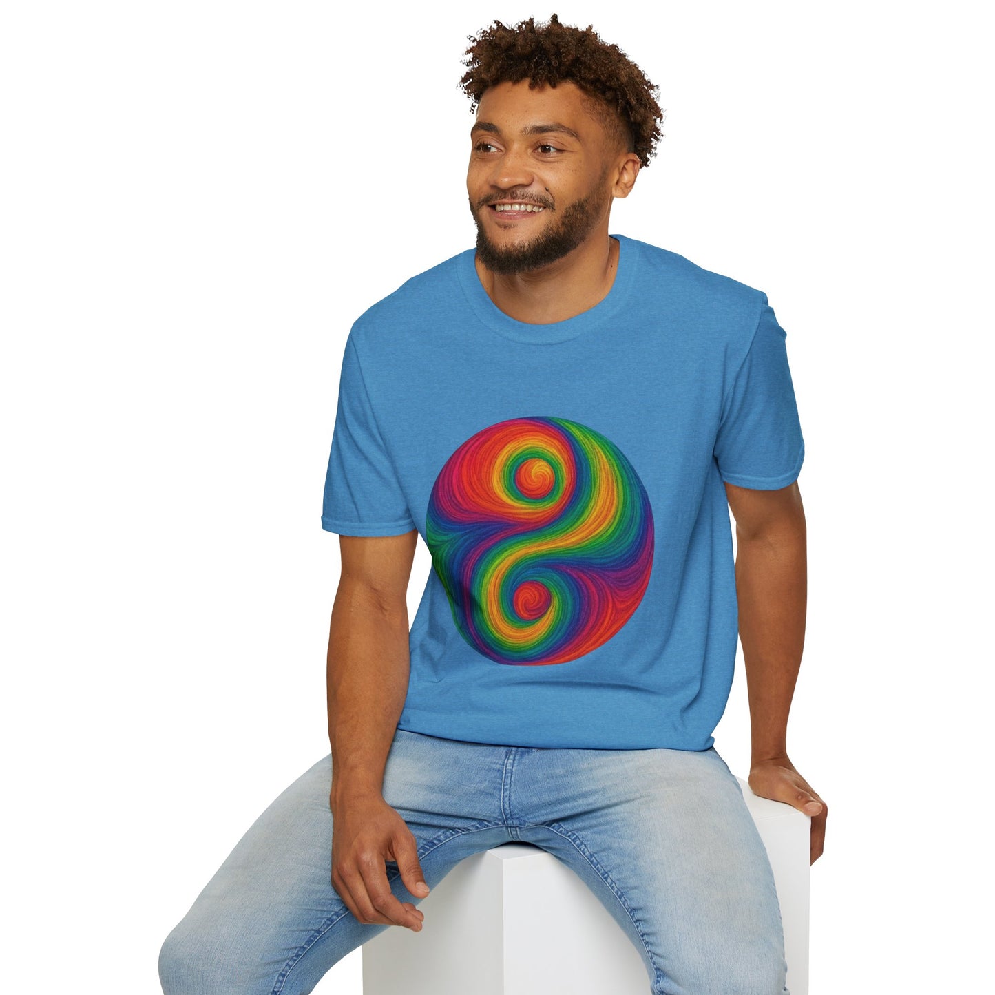 Trippy Stitch Yin Yang T-Shirt ☯️