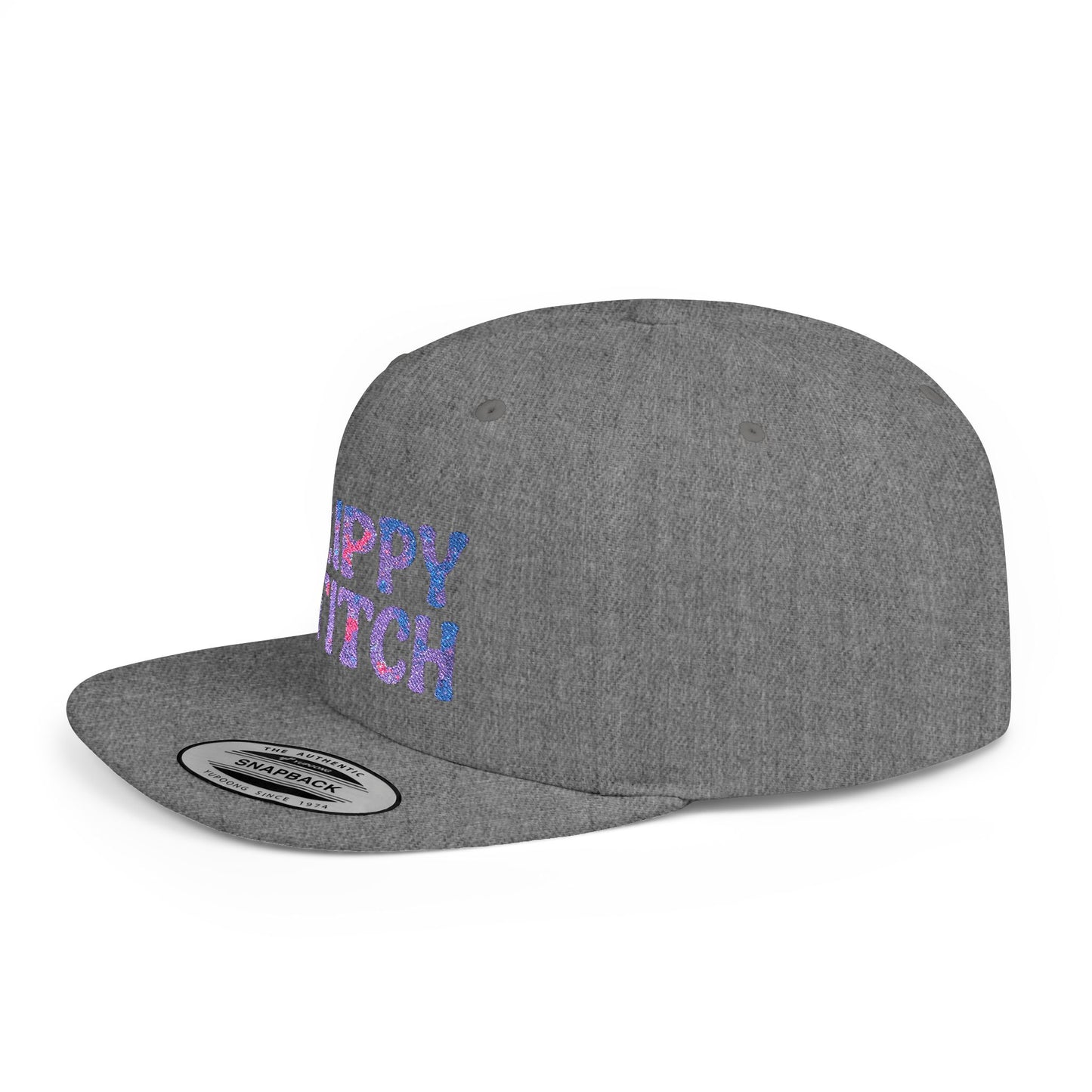 Trippy Stitch Cosmic⭐Flat Bill Snapback Hat