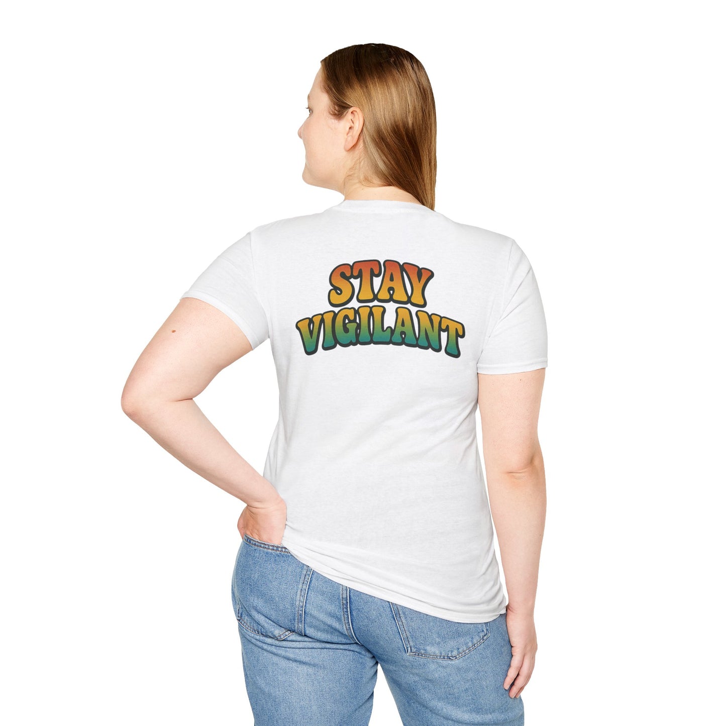 Calm Amid the Chaos Shirt, Stay Vigilant, Positive Vibes Clothing