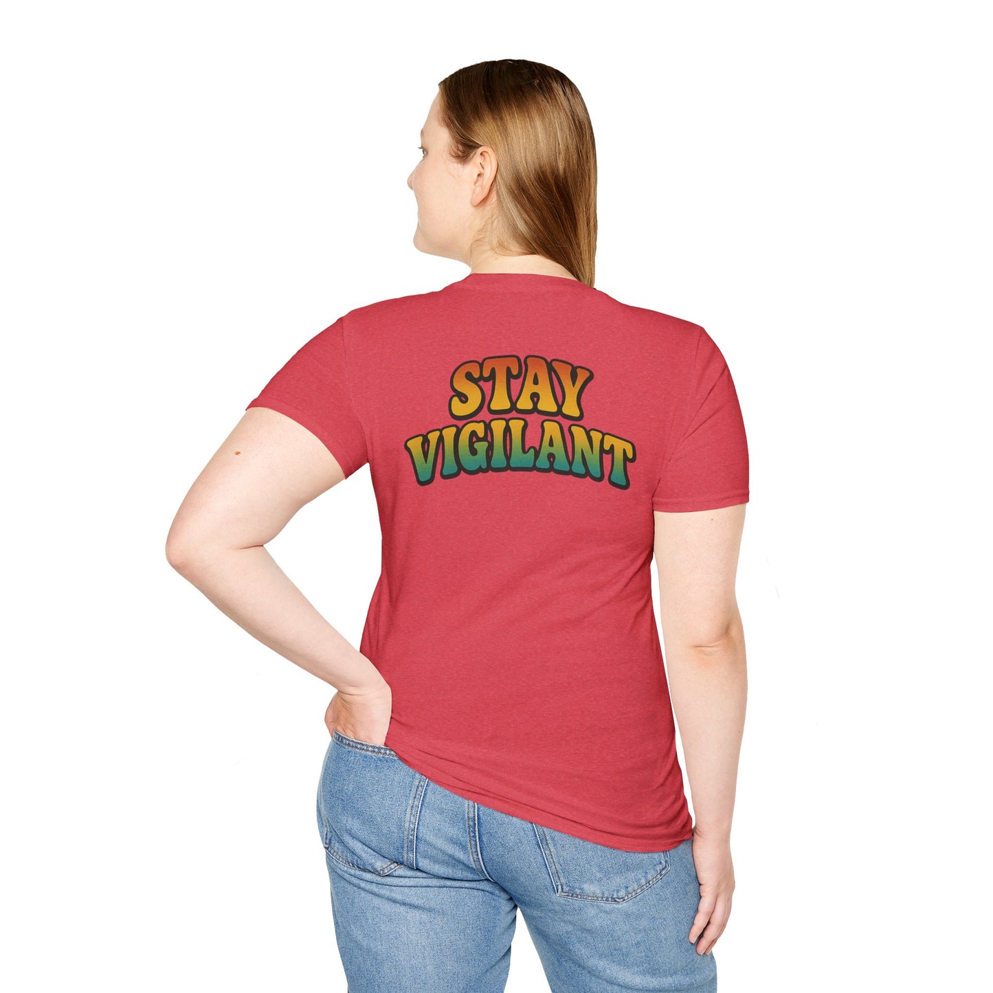 Calm Amid the Chaos Shirt, Stay Vigilant, Positive Vibes Clothing