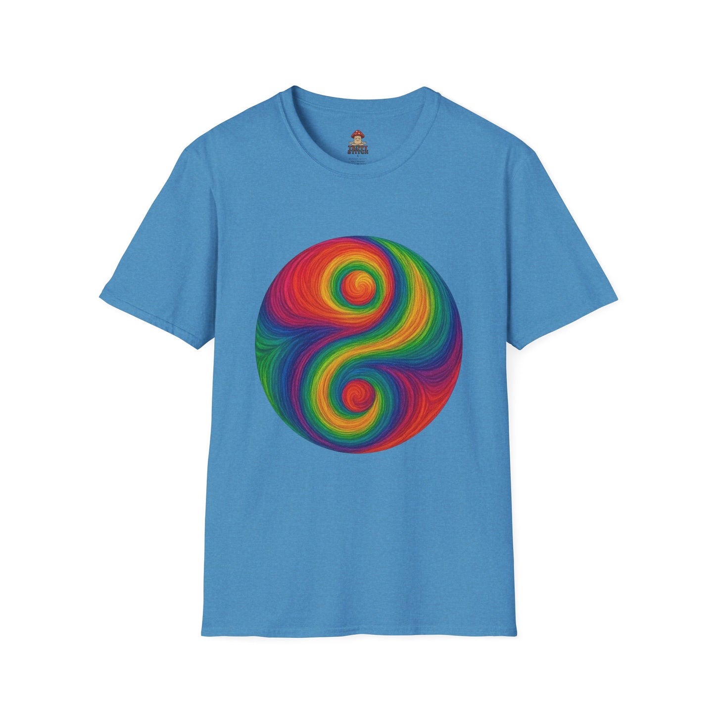 Trippy Stitch Yin Yang T-Shirt ☯️