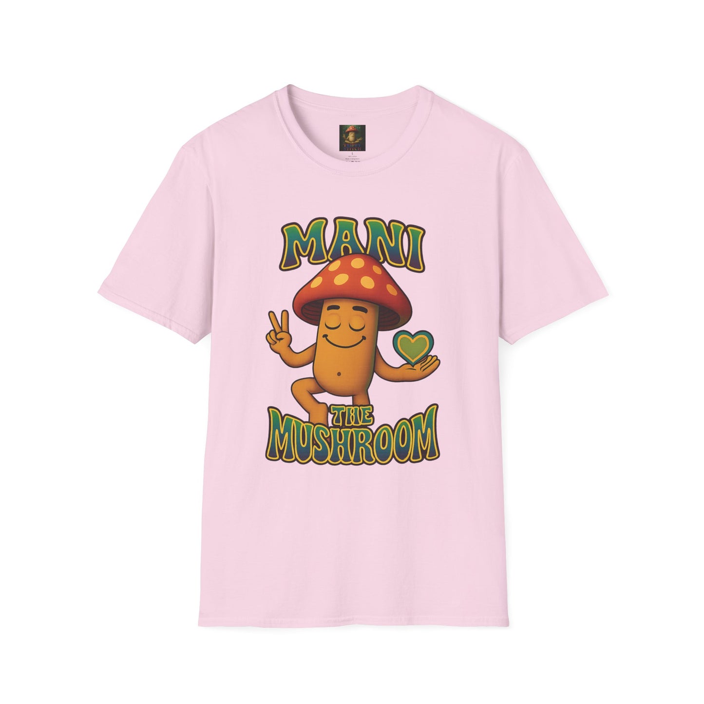 Mani the Mushroom Peace Love & Unity