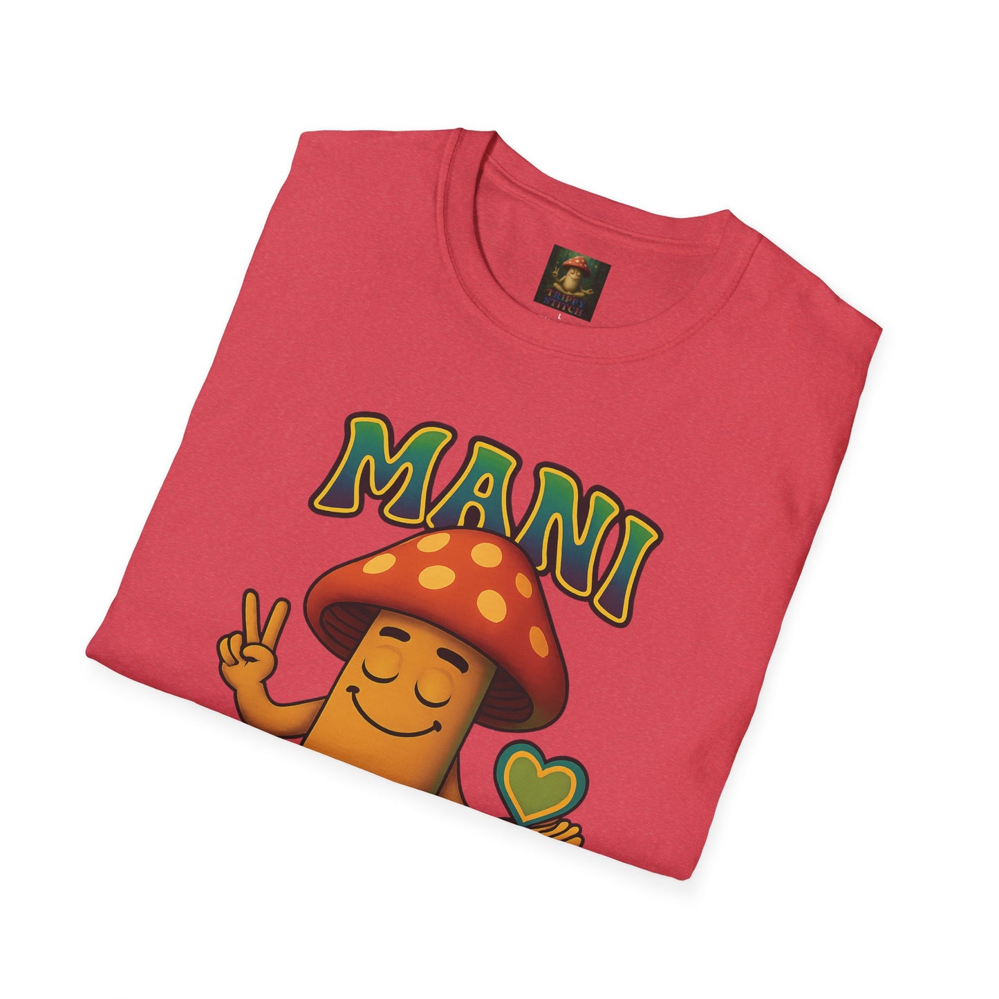 Mani the Mushroom Peace Love & Unity
