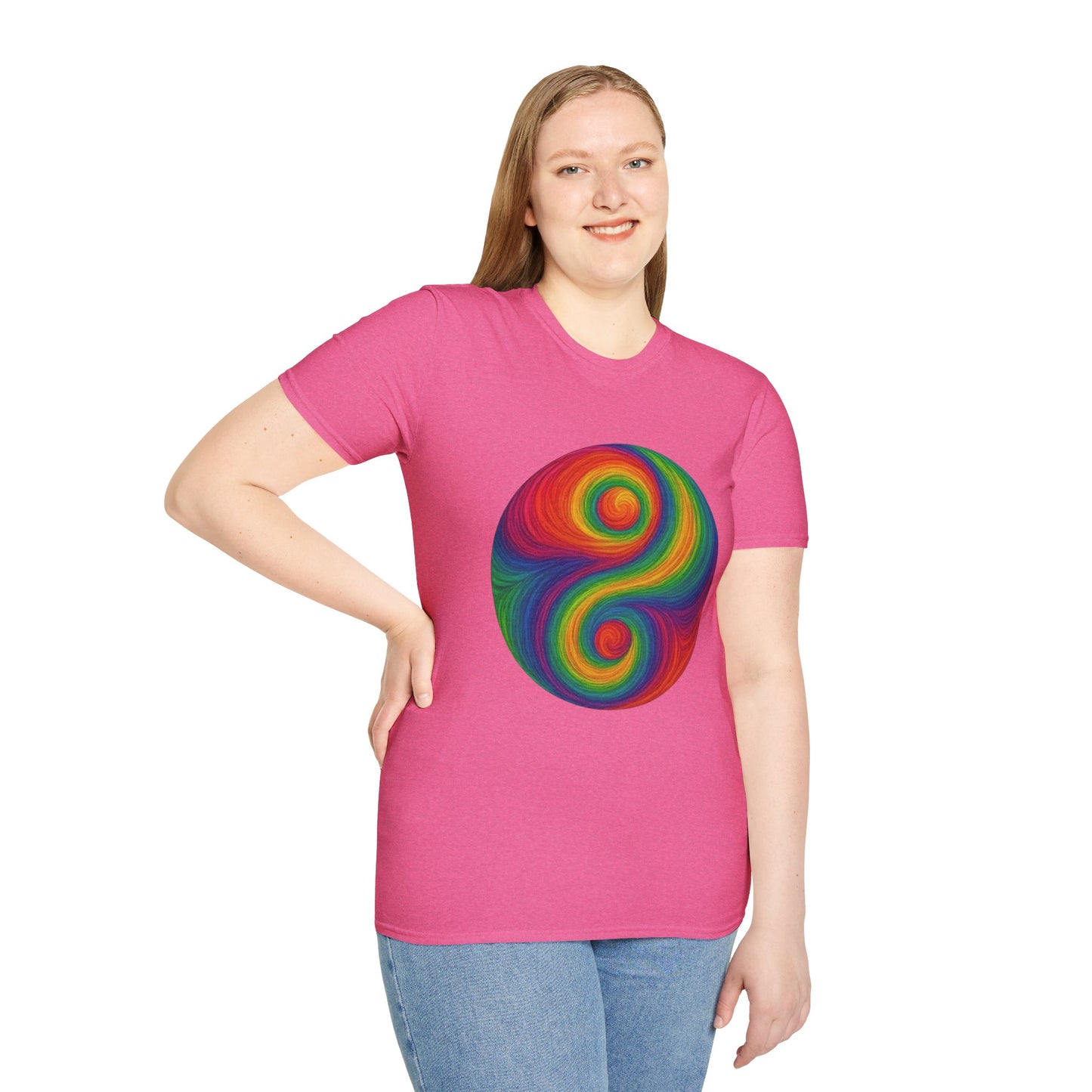 Trippy Stitch Yin Yang T-Shirt ☯️