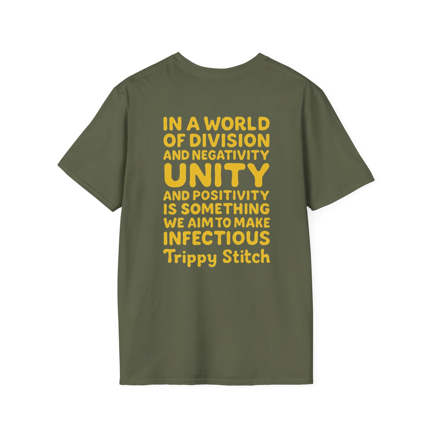 LOVE & UNITY T-shirt always lead with love 💚