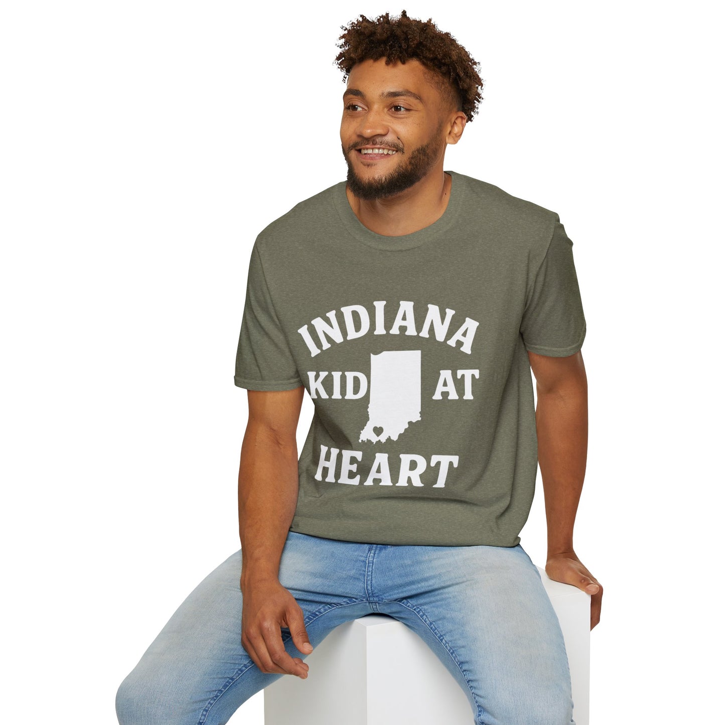 Indiana Kid at Heart Tee❤️Born and raised