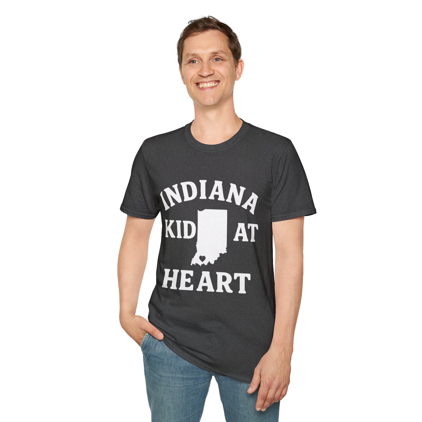 Indiana Kid at Heart Tee❤️Born and raised