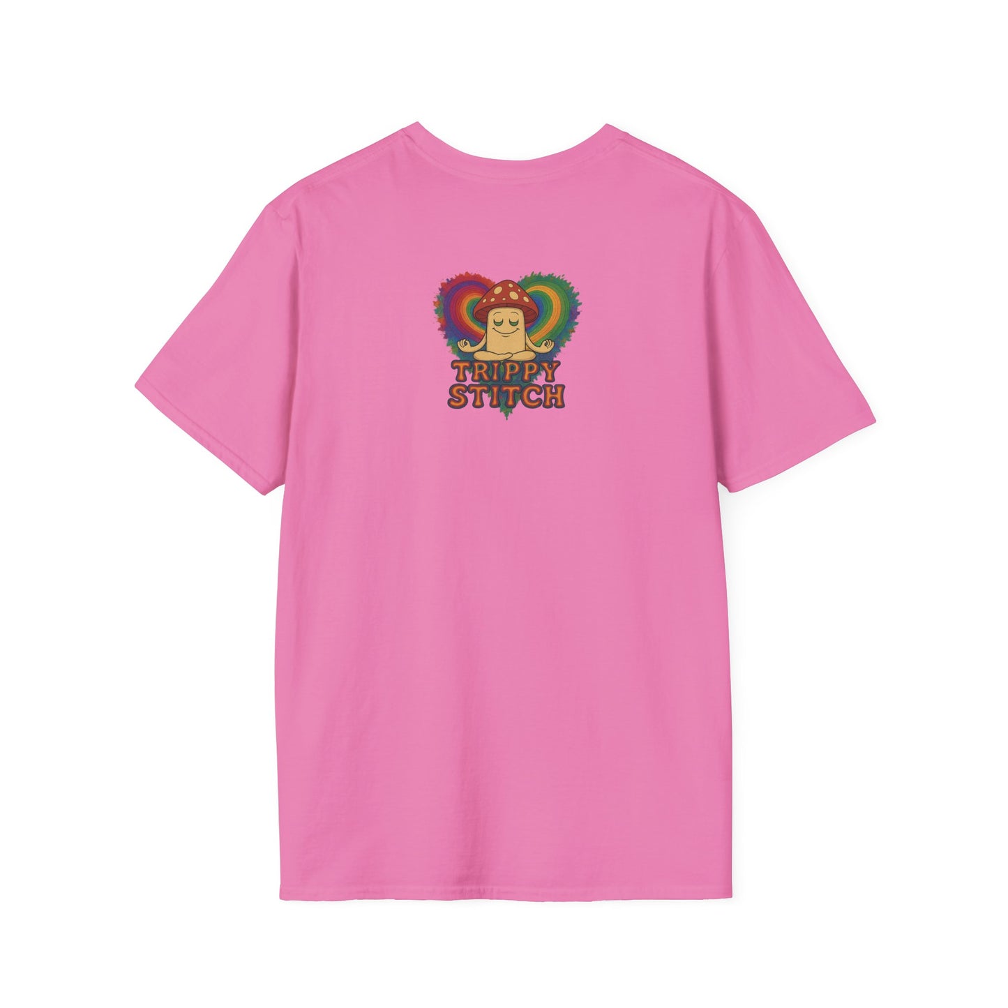 Kindness 💚❤️💙Softstyle T-Shirt, Colorful Graphic Tee, Positive Vibes Shirt, Cute Gift for Friends, Uplifting Fashion Statement