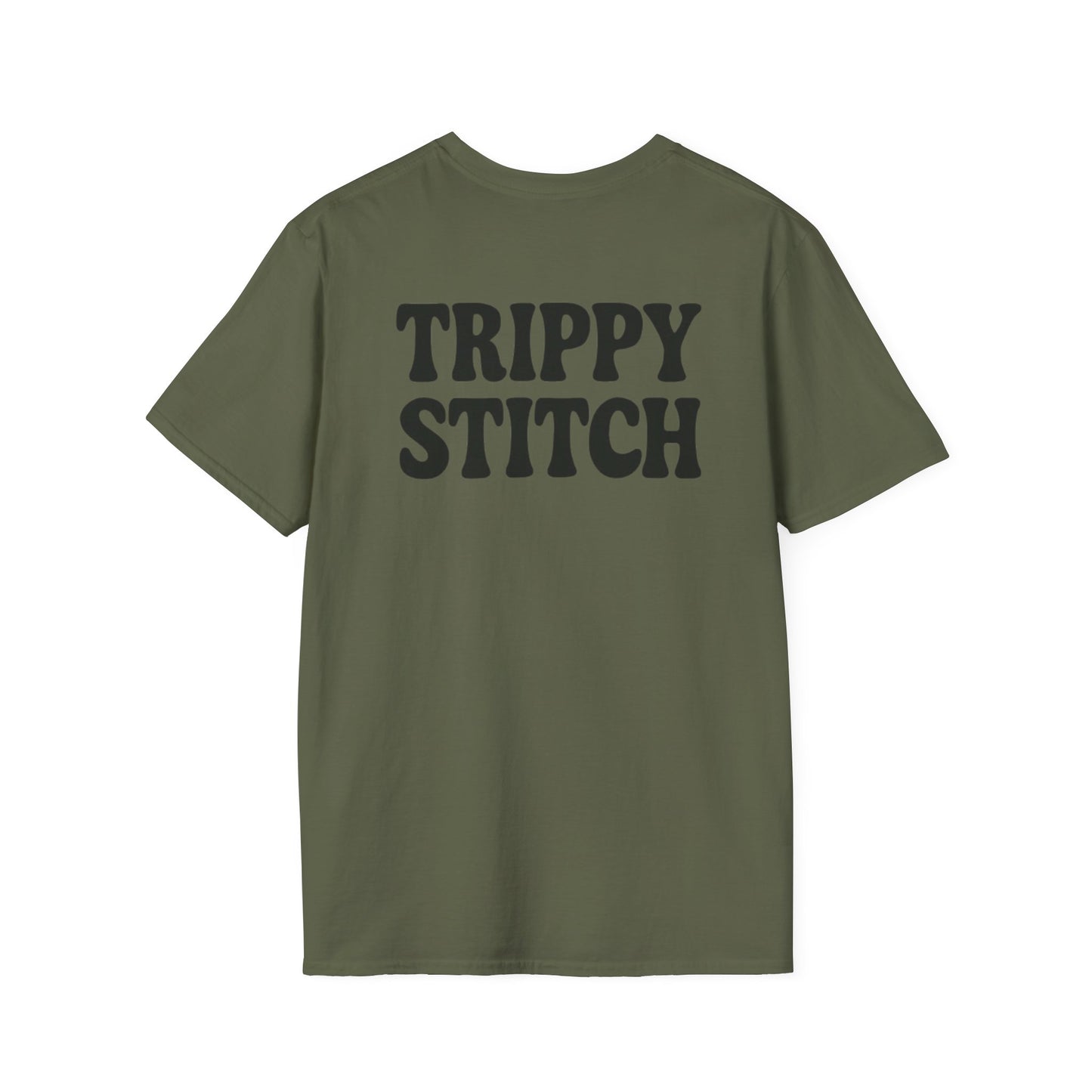 JEWELED LOVE & TRIPPY STITCH-Unisex T-Shirt for Fun & Casual Wear, Gift for Friends & Family, Birthday, Anniversaries