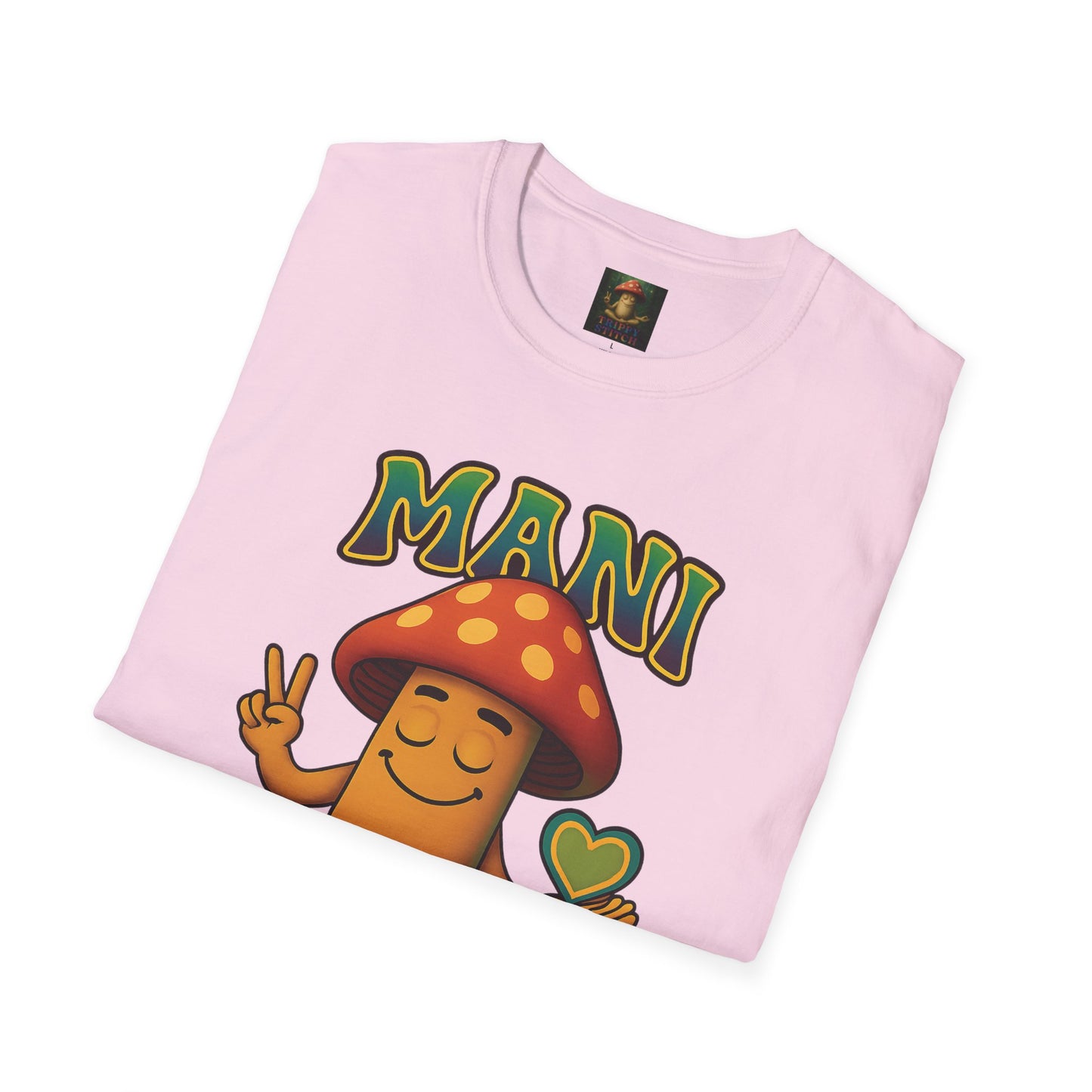 Mani the Mushroom Peace Love & Unity