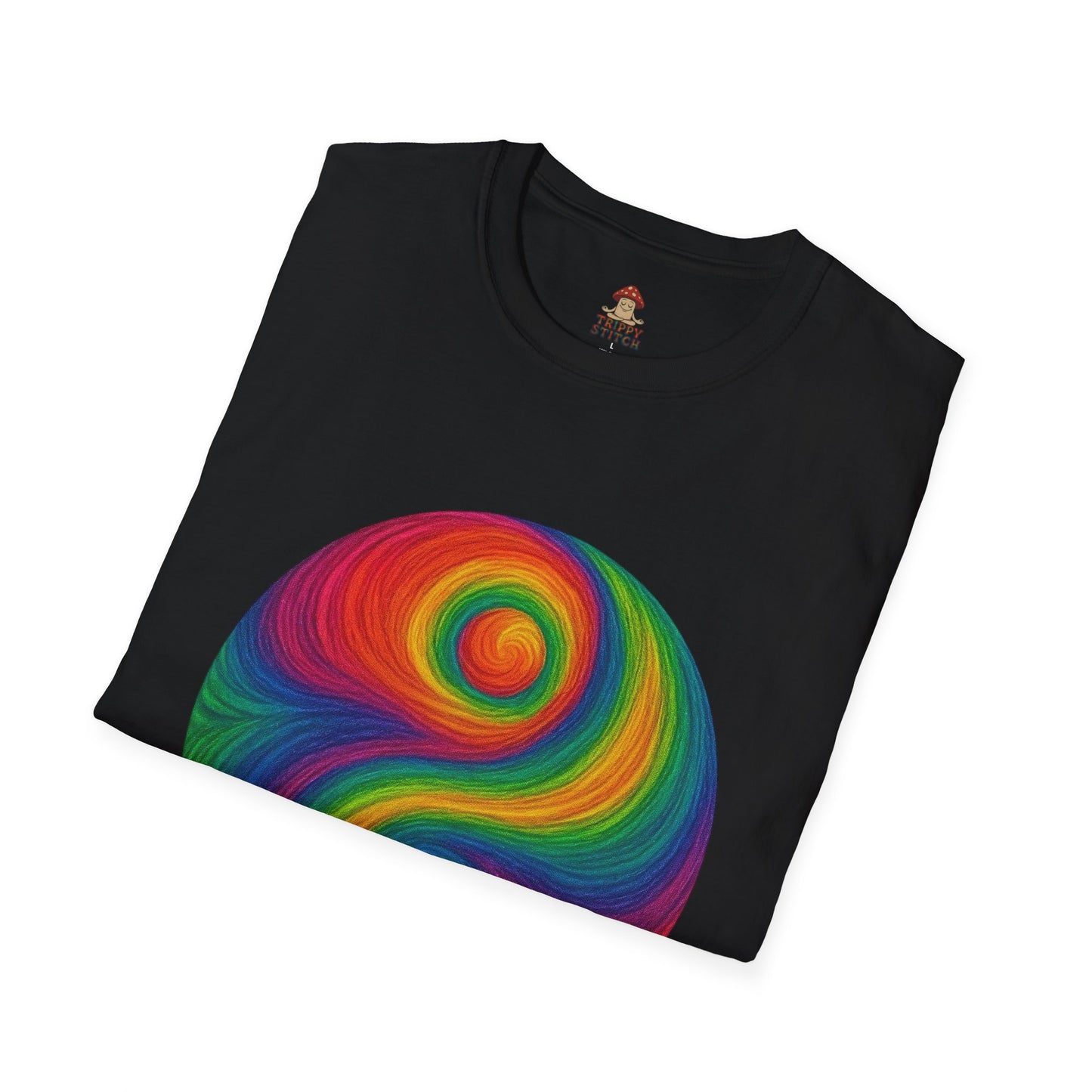 Trippy Stitch Yin Yang T-Shirt ☯️
