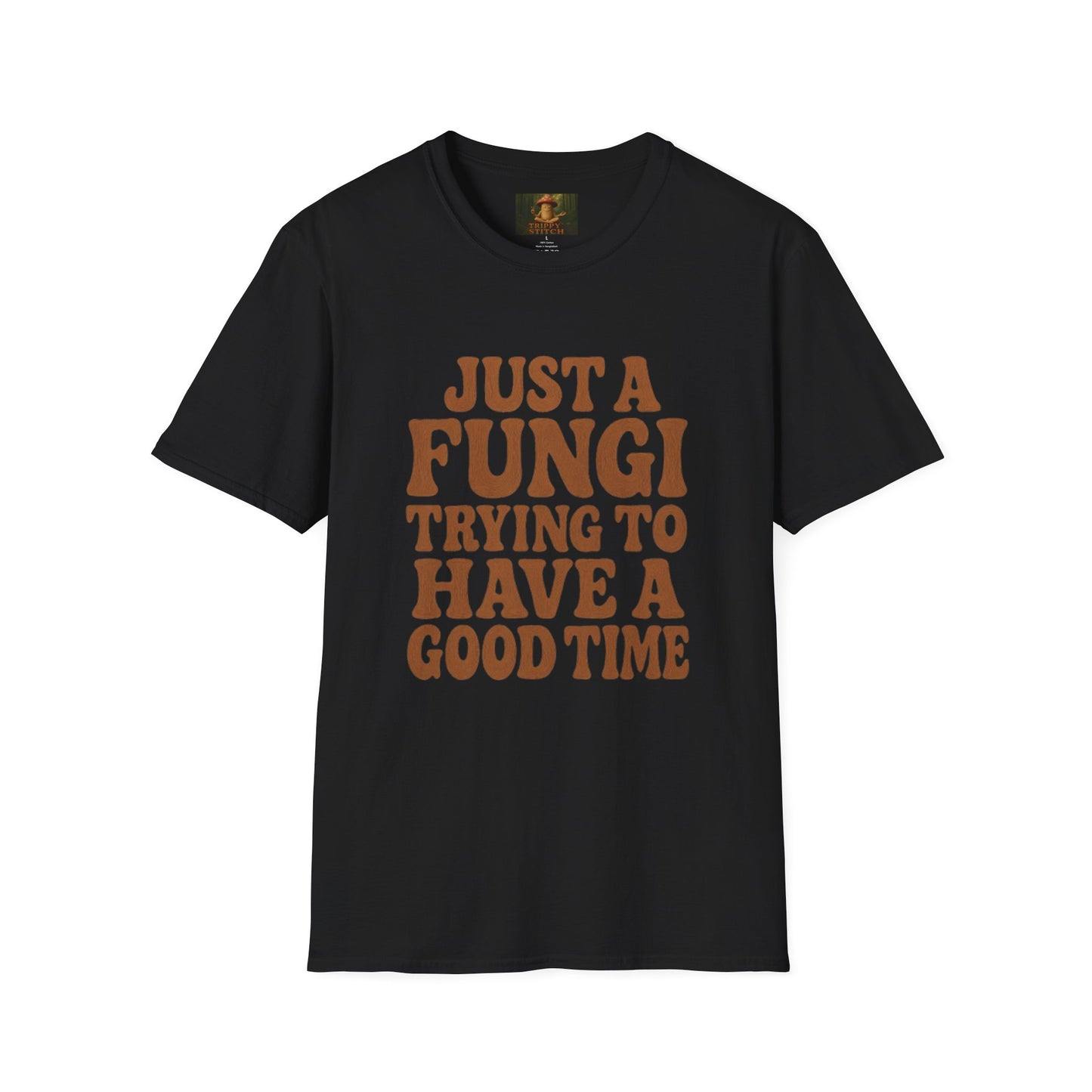 FUNGI🍄-T-Shirt for Fungi Lovers, Quirky Gift, Festival Wear, Casual Style, Nature Theme