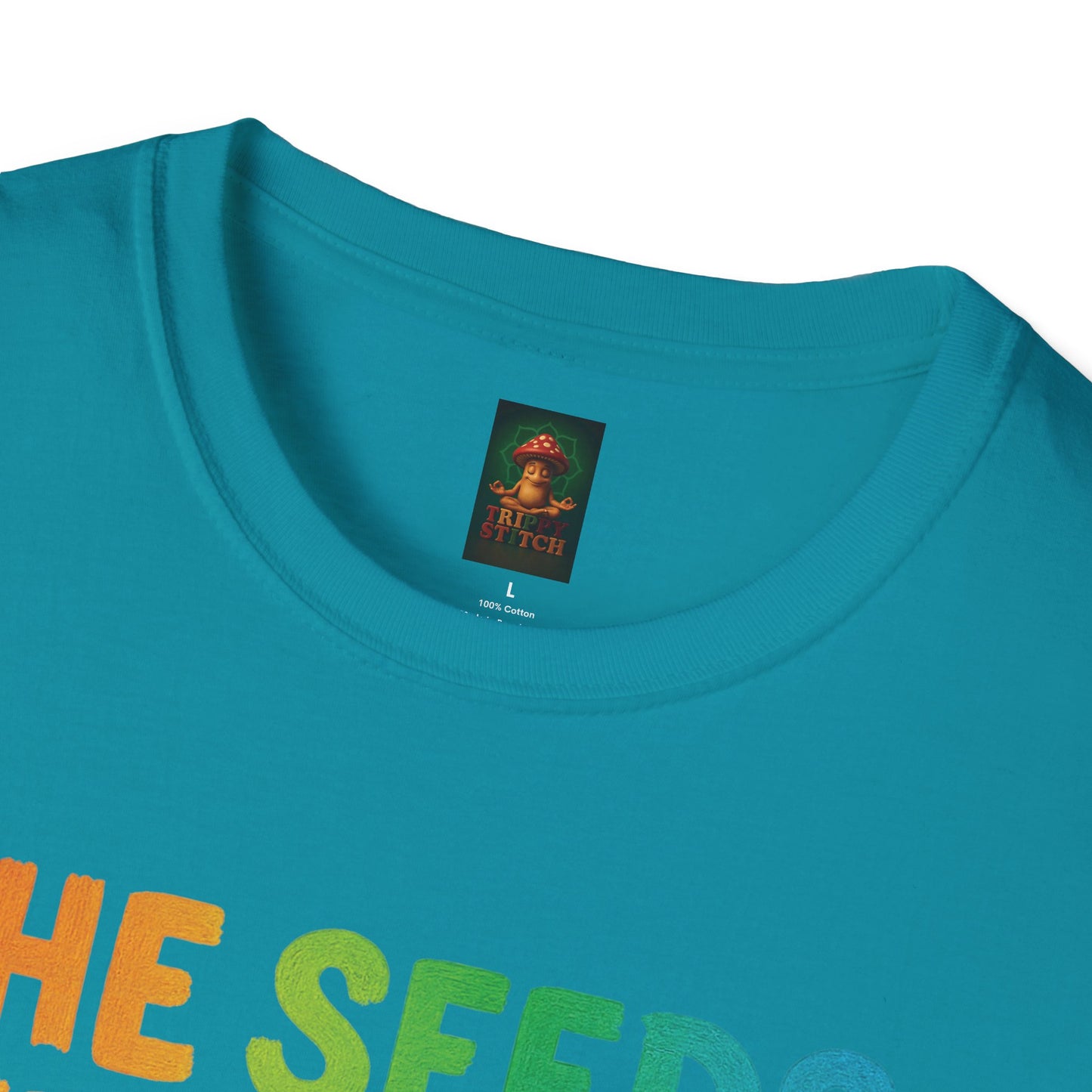 SEEDS OF TODAY-T-Shirt for Eco-Conscious Individuals, Unisex T-Shirt, Planting Seeds Shirt, Positive Vibes Tee, Gift for Nature Lovers