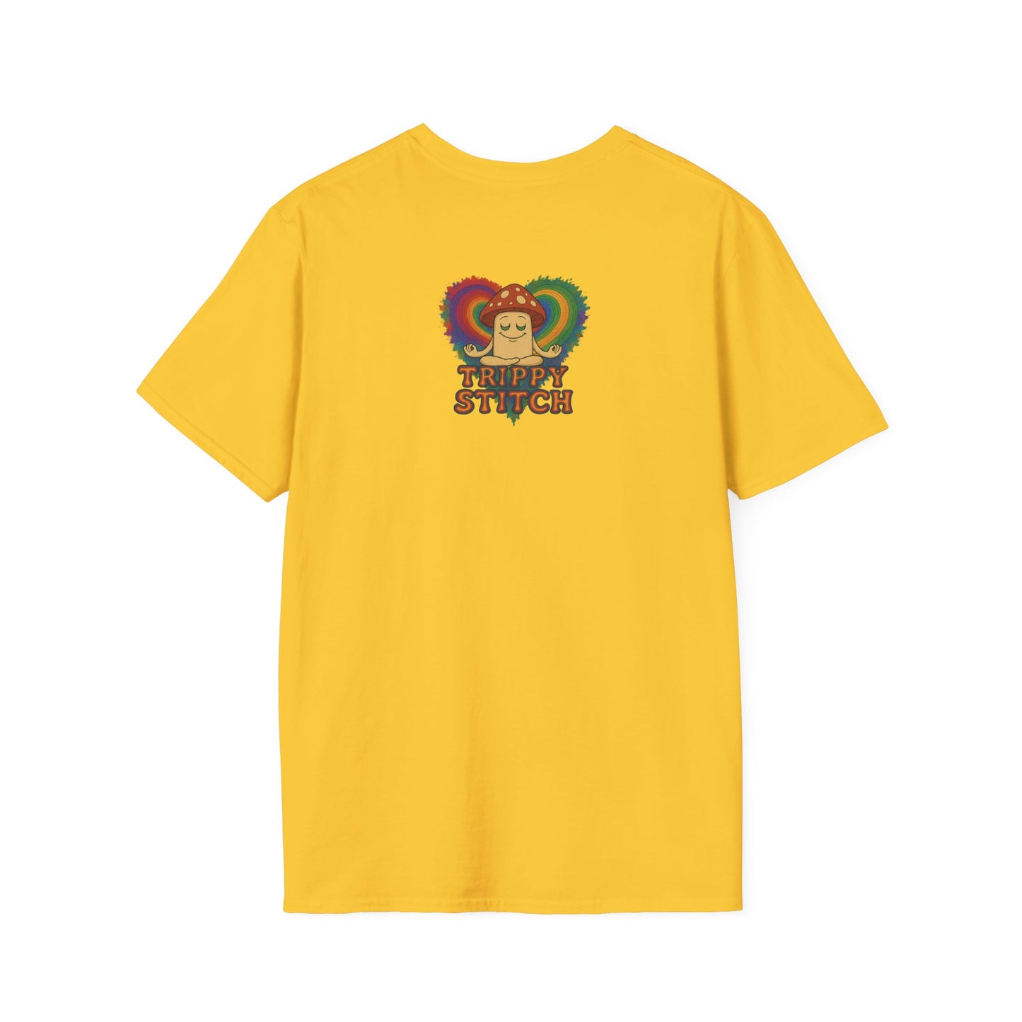 Kindness 💚❤️💙Softstyle T-Shirt, Colorful Graphic Tee, Positive Vibes Shirt, Cute Gift for Friends, Uplifting Fashion Statement