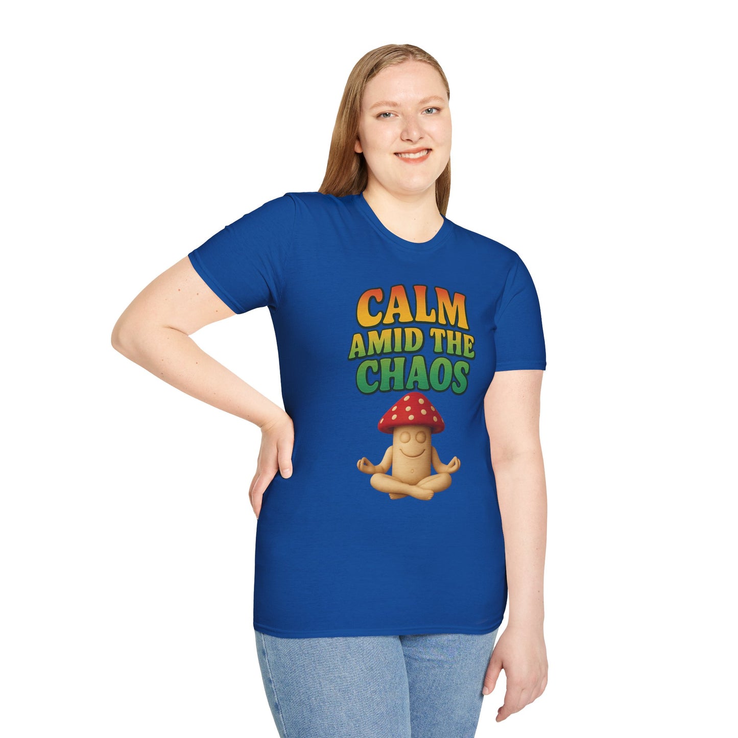 Calm Amid the Chaos Shirt, Stay Vigilant, Positive Vibes Clothing