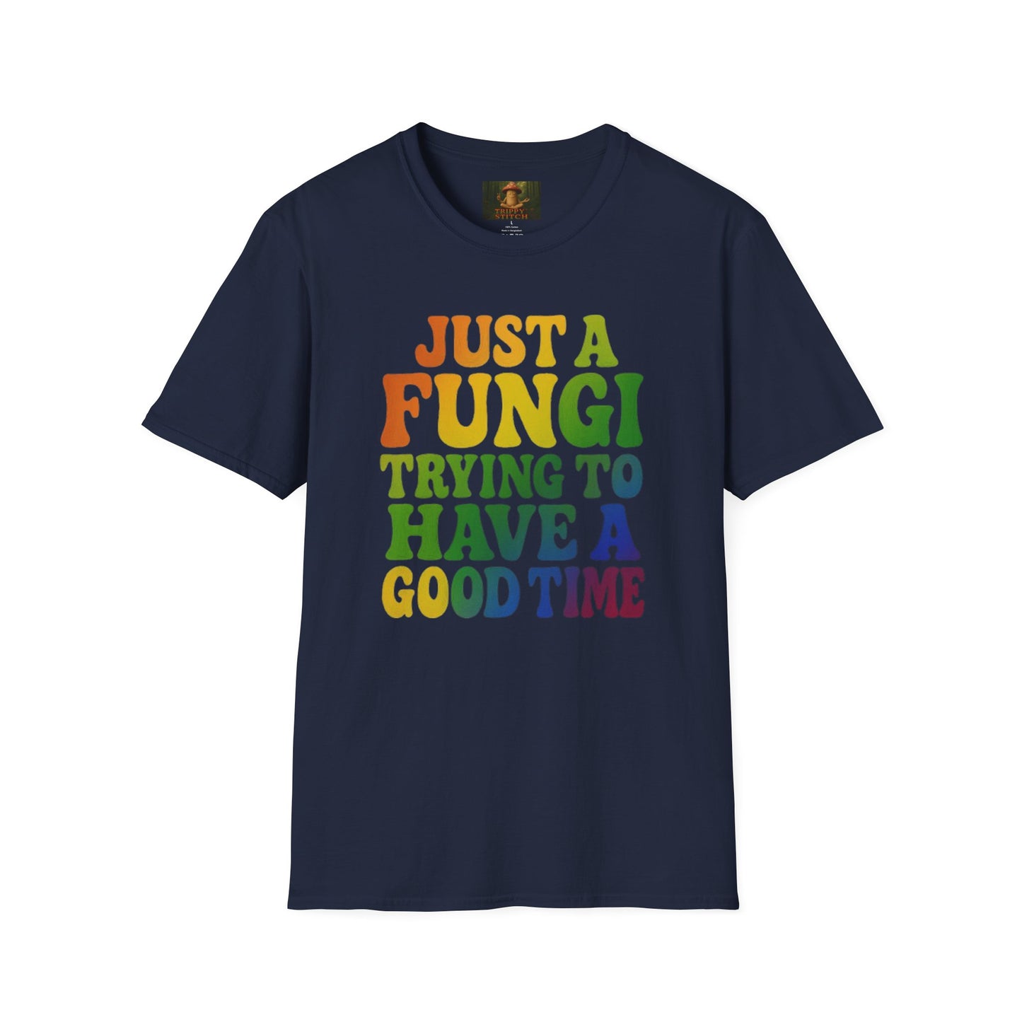 FUNGI🍄-T-Shirt for Fungi Lovers, Quirky Gift, Festival Wear, Casual Style, Nature Theme