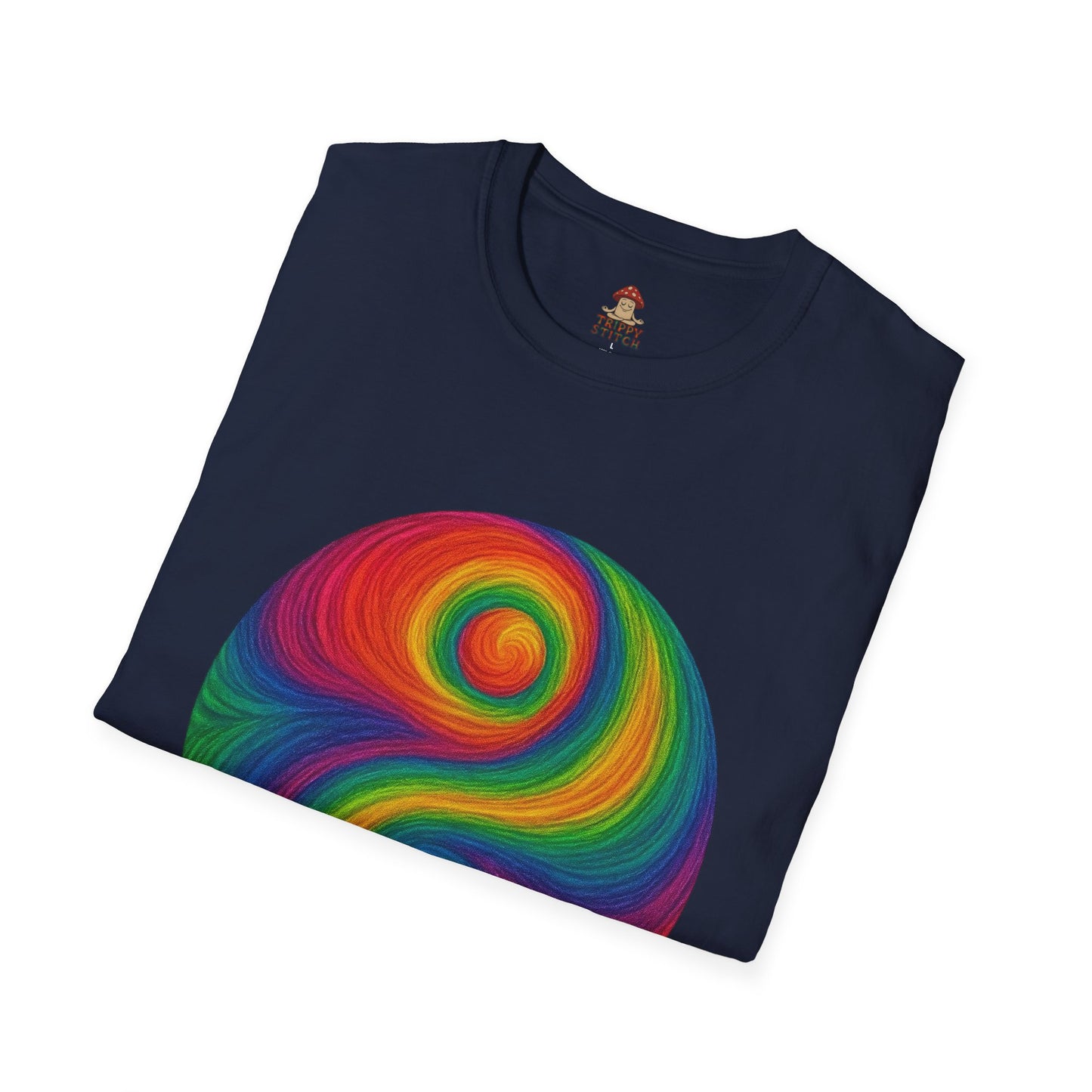 Trippy Stitch Yin Yang T-Shirt ☯️