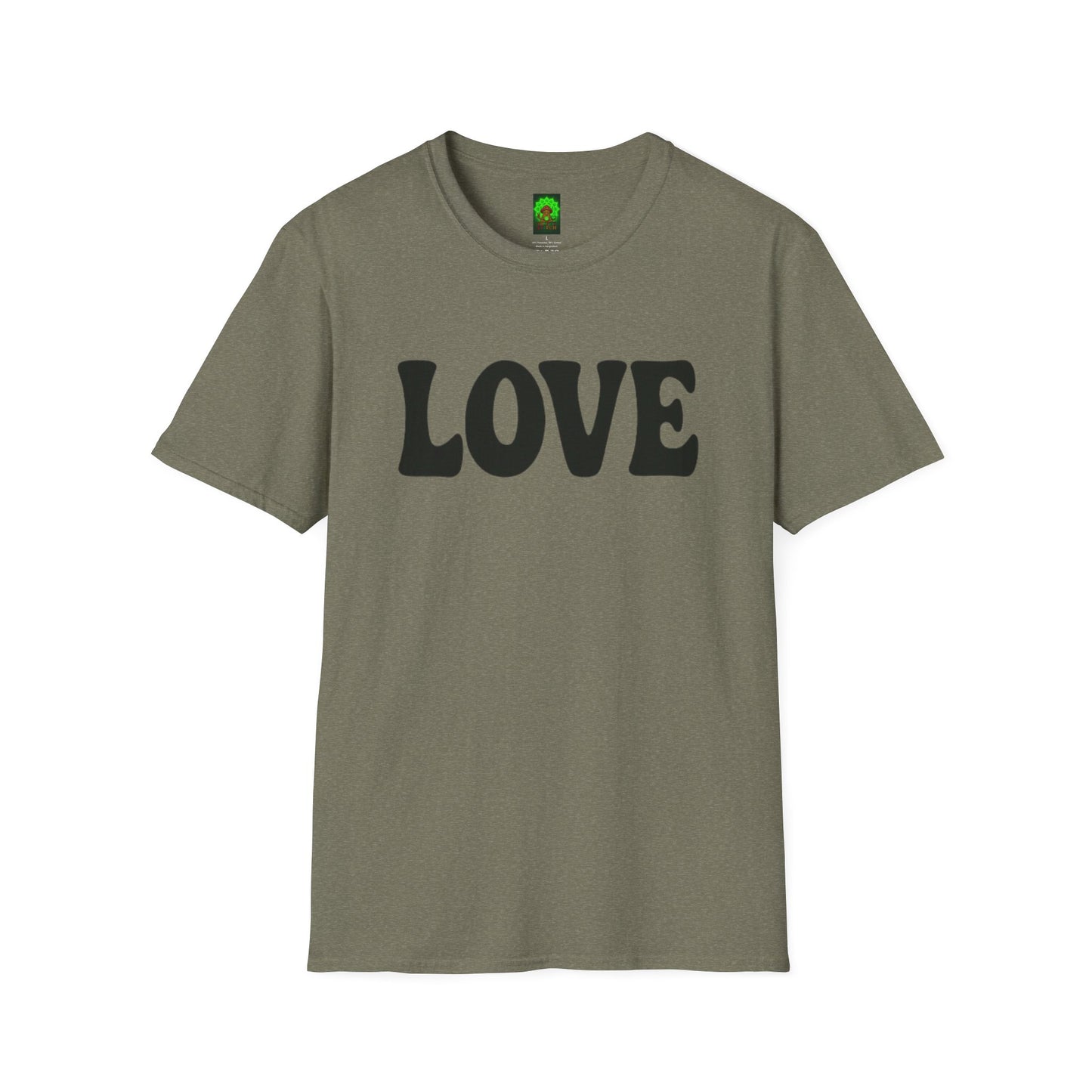 JEWELED LOVE & TRIPPY STITCH-Unisex T-Shirt for Fun & Casual Wear, Gift for Friends & Family, Birthday, Anniversaries